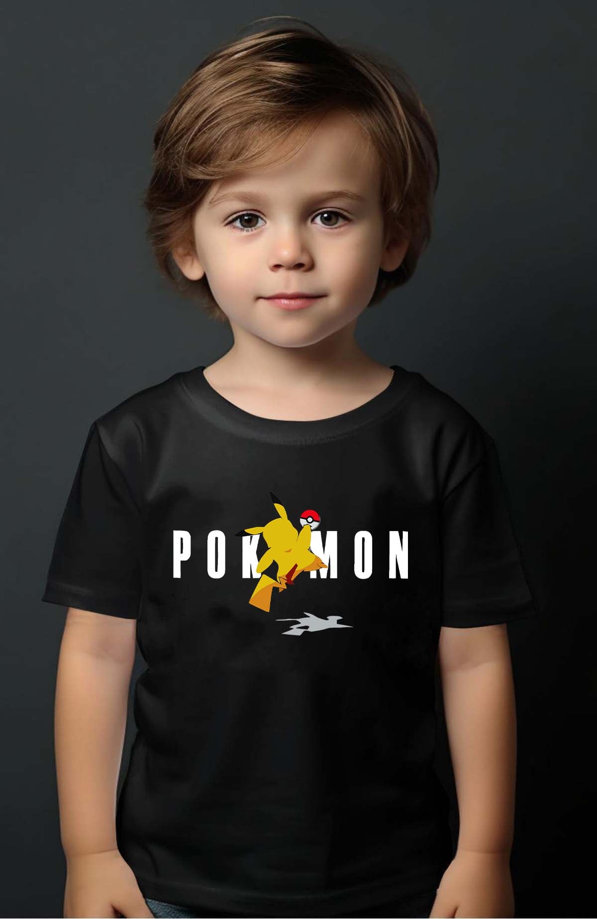 COULEUR:Noir|T-shirt Garçon | Pokemon Jojo Noir