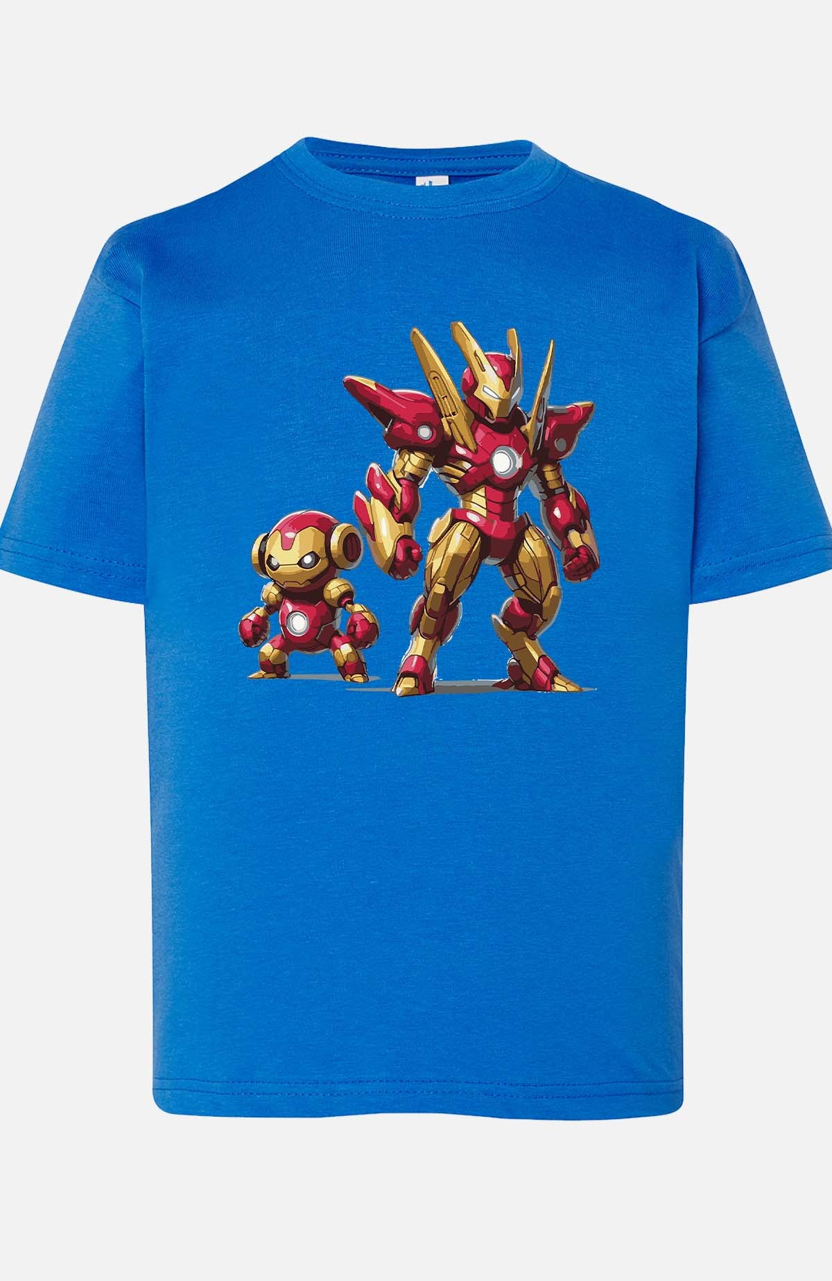 COULEUR:Bleu Roi|T-shirt Garçon | Pokiron Bleu Roi
