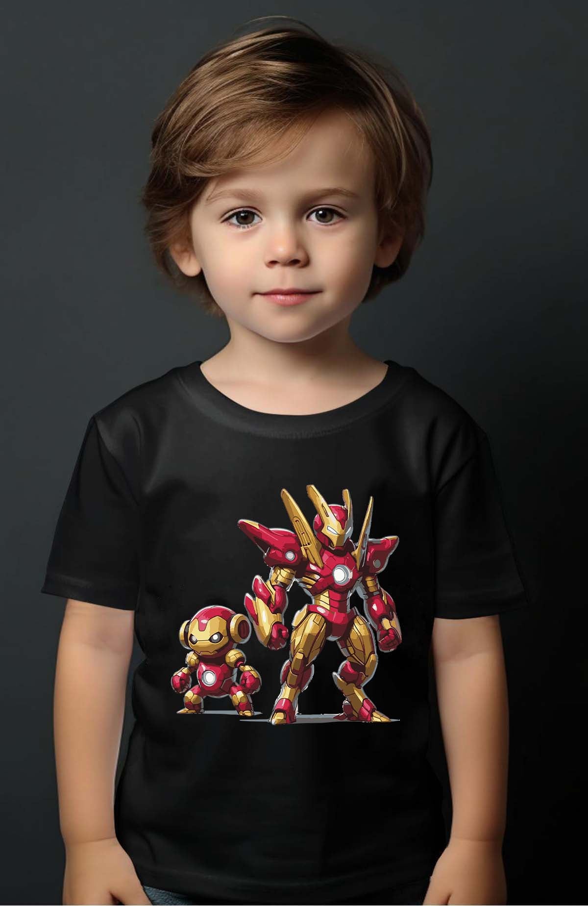 COULEUR:Noir|T-shirt Garçon | Pokiron Noir