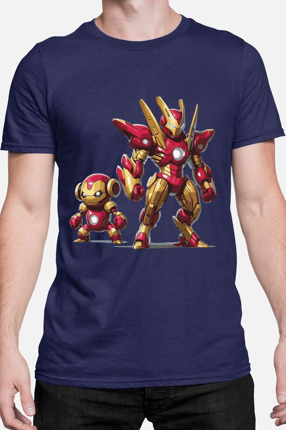 COULEUR:Marine|T-shirt Homme | Pokiron Marine