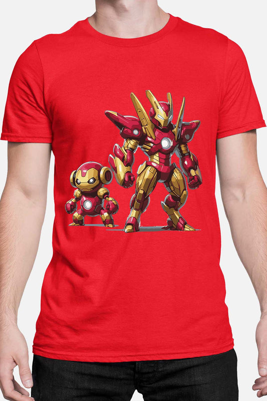 COULEUR:Rouge|T-shirt Homme | Pokiron Rouge