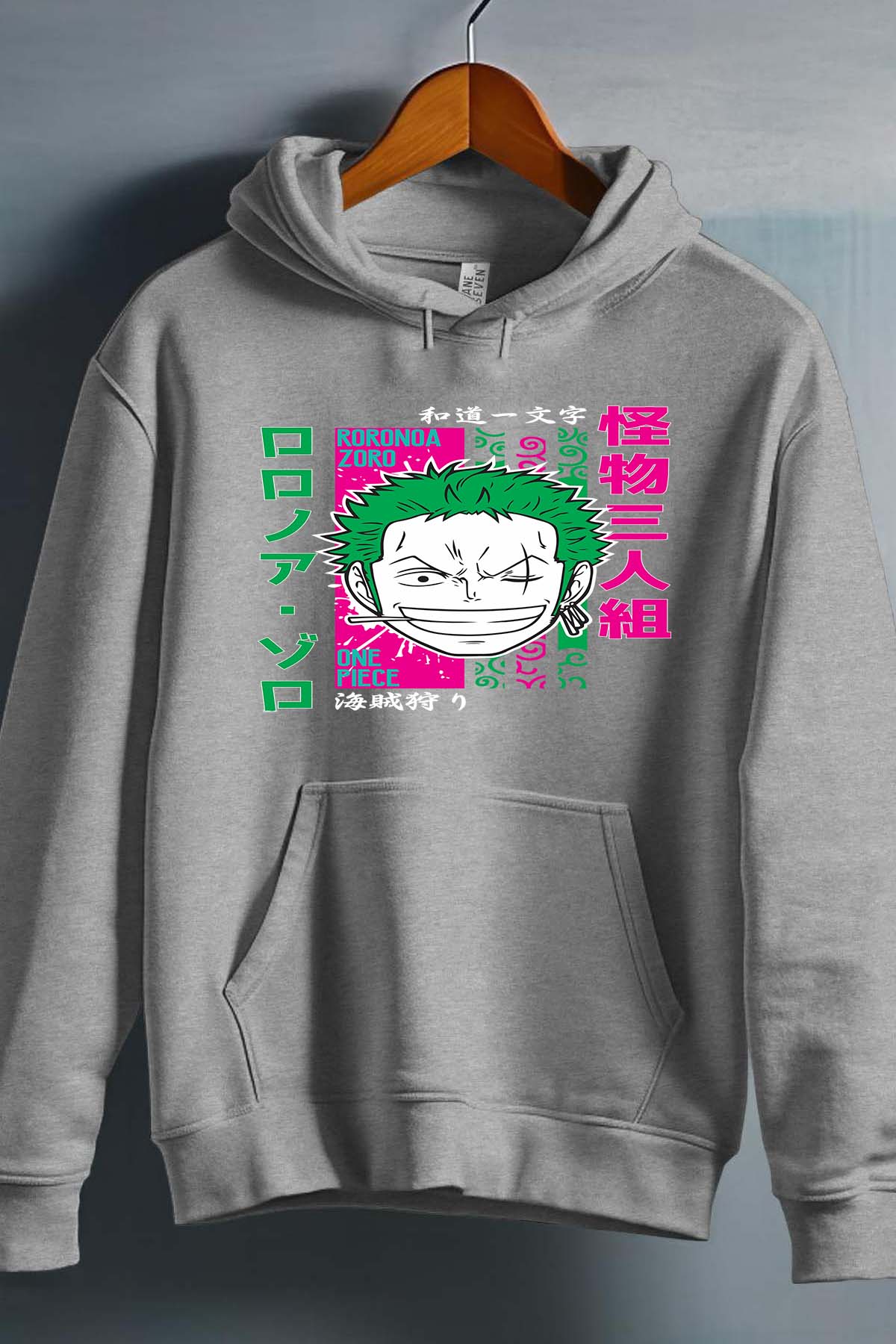 COULEUR:Gris|Sweat Capuche Garçon | Roronda Cartoon Gris
