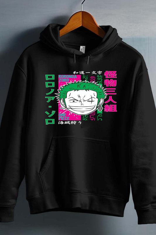 COULEUR:Noir|Sweat Capuche Garçon | Roronda Cartoon Noir