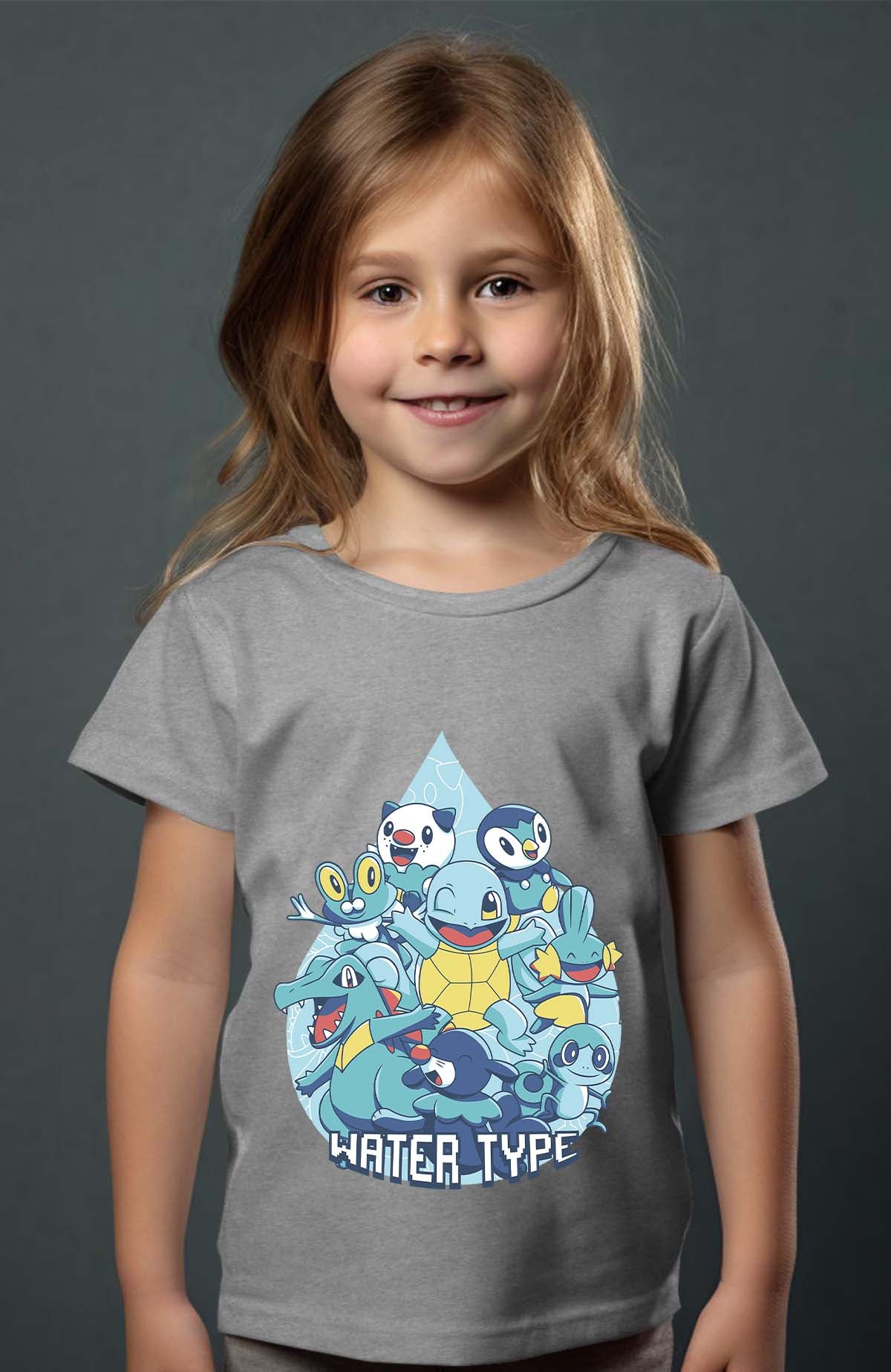COULEUR:Gris|T-shirt Fille | SCUEROU Team Gris