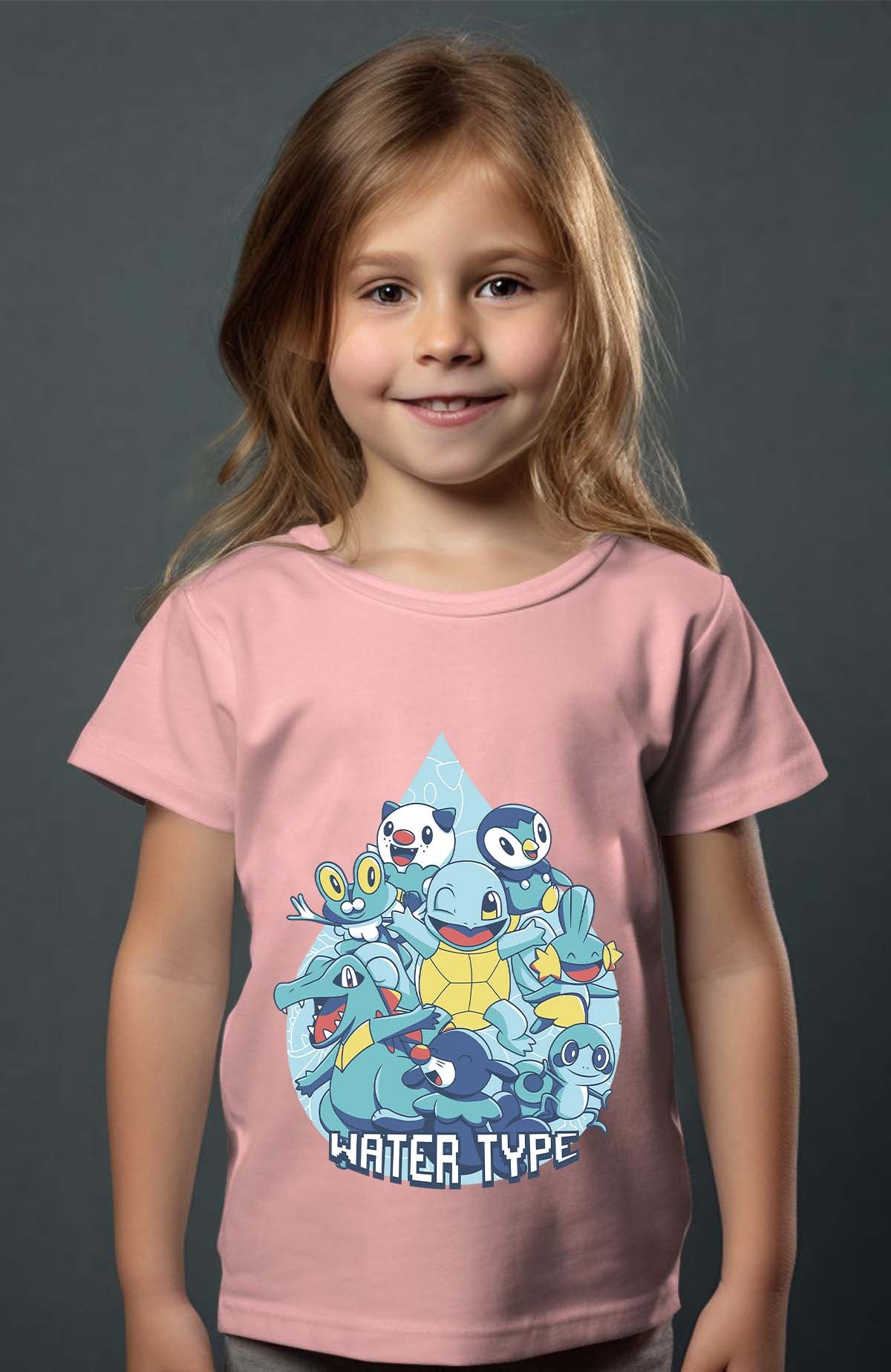 COULEUR:Rose|T-shirt Fille | SCUEROU Team Rose