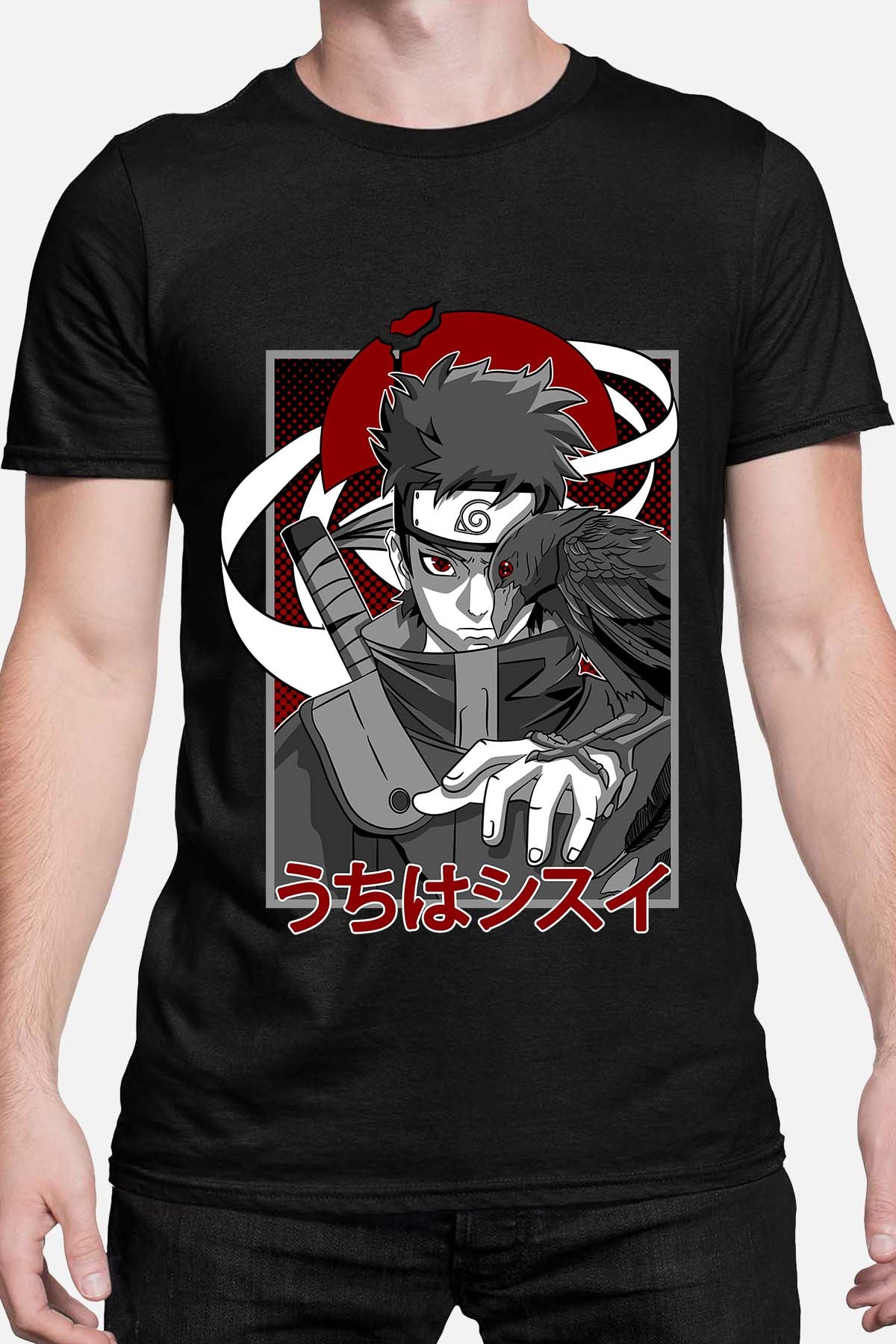 COULEUR:Noir|T-shirt Homme | SHISUI UCHIHA 01 Noir