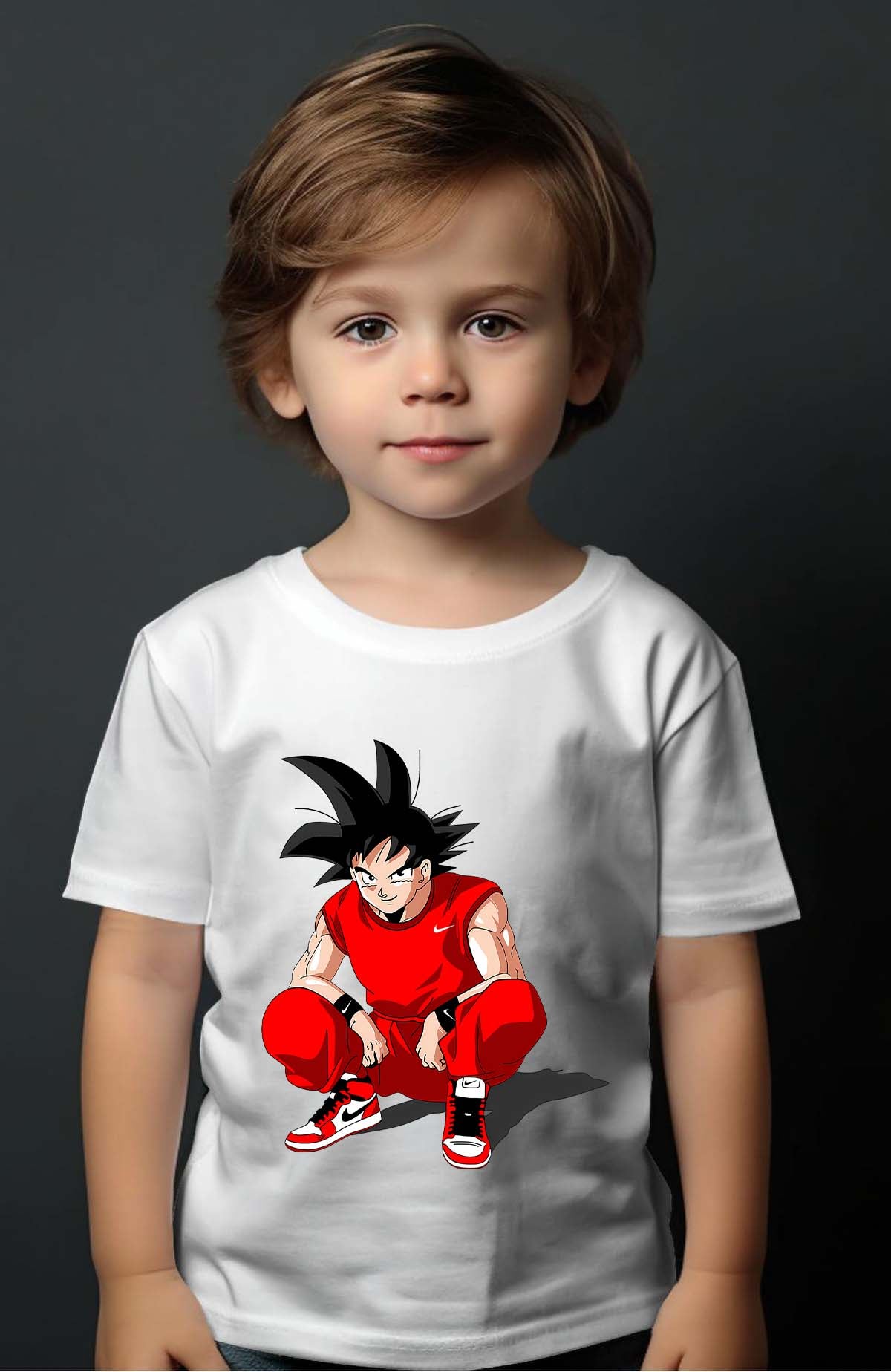 COULEUR:Blanc|T-shirt Garçon | SanGoku Sport Blanc