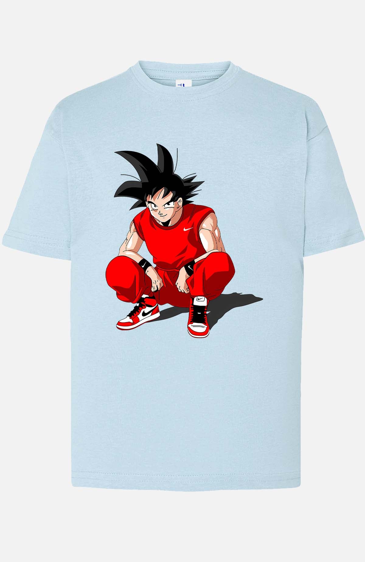 COULEUR:Bleu Ciel|T-shirt Garçon | SanGoku Sport Bleu Ciel