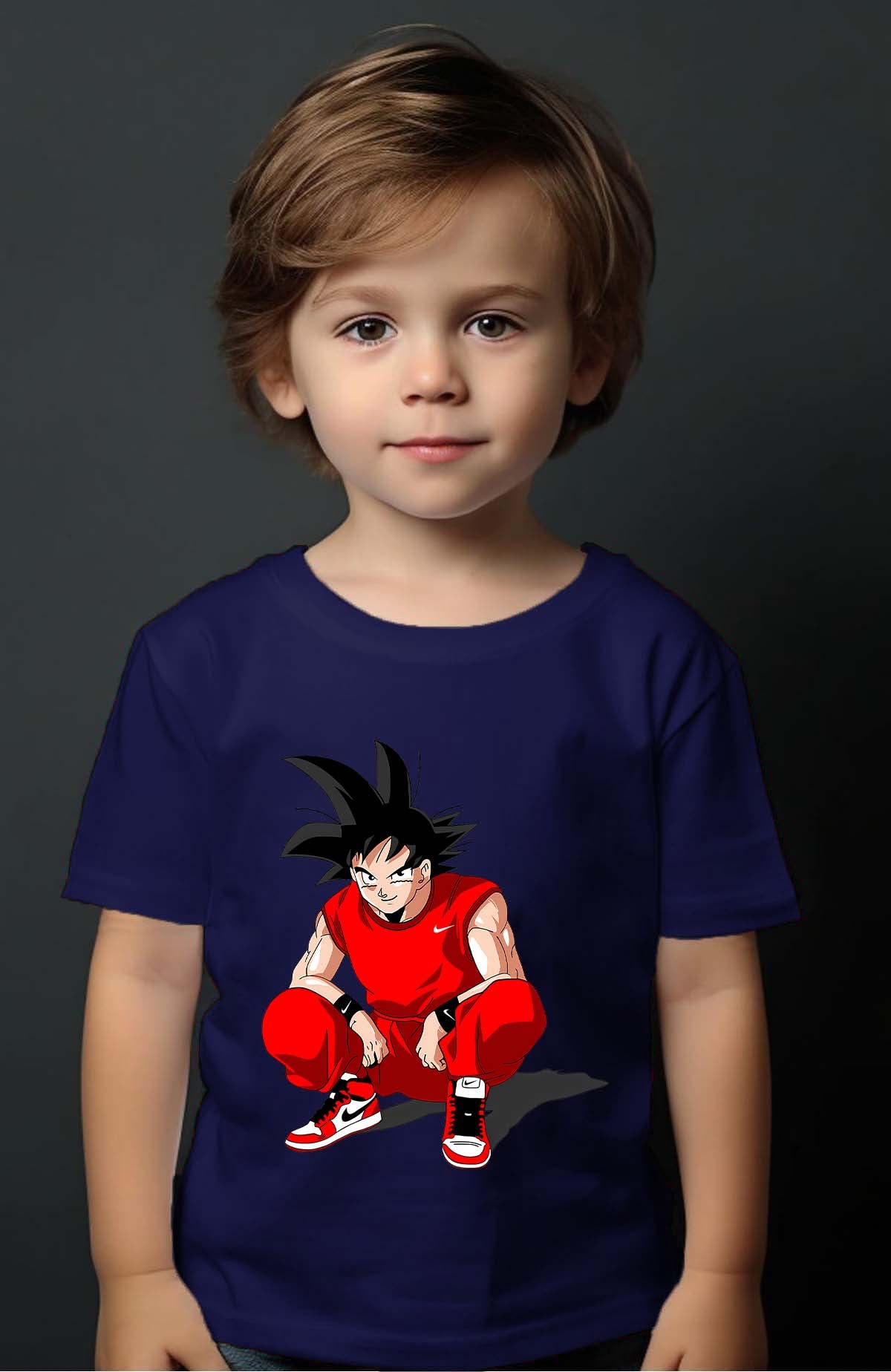 COULEUR:Marine|T-shirt Garçon | SanGoku Sport Marine
