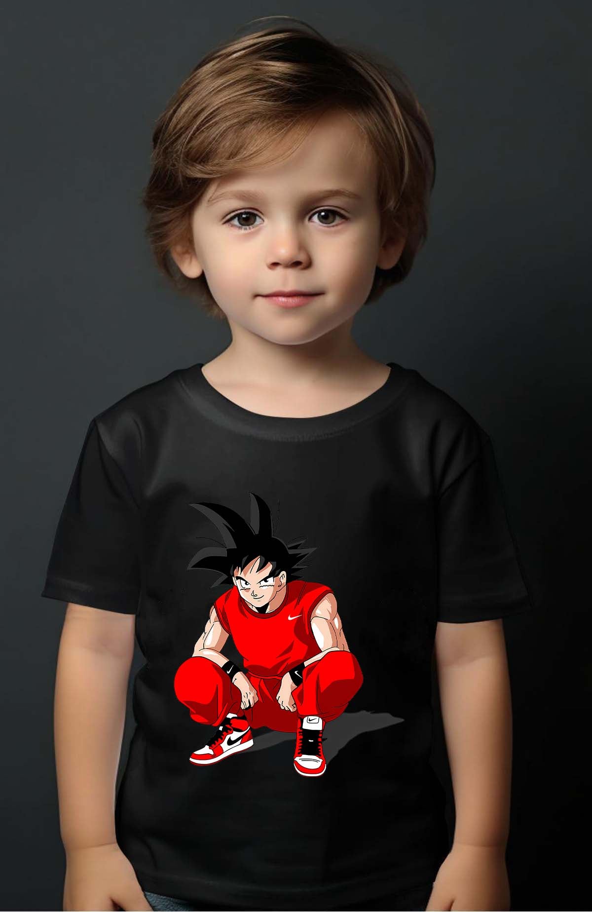 COULEUR:Noir|T-shirt Garçon | SanGoku Sport Noir