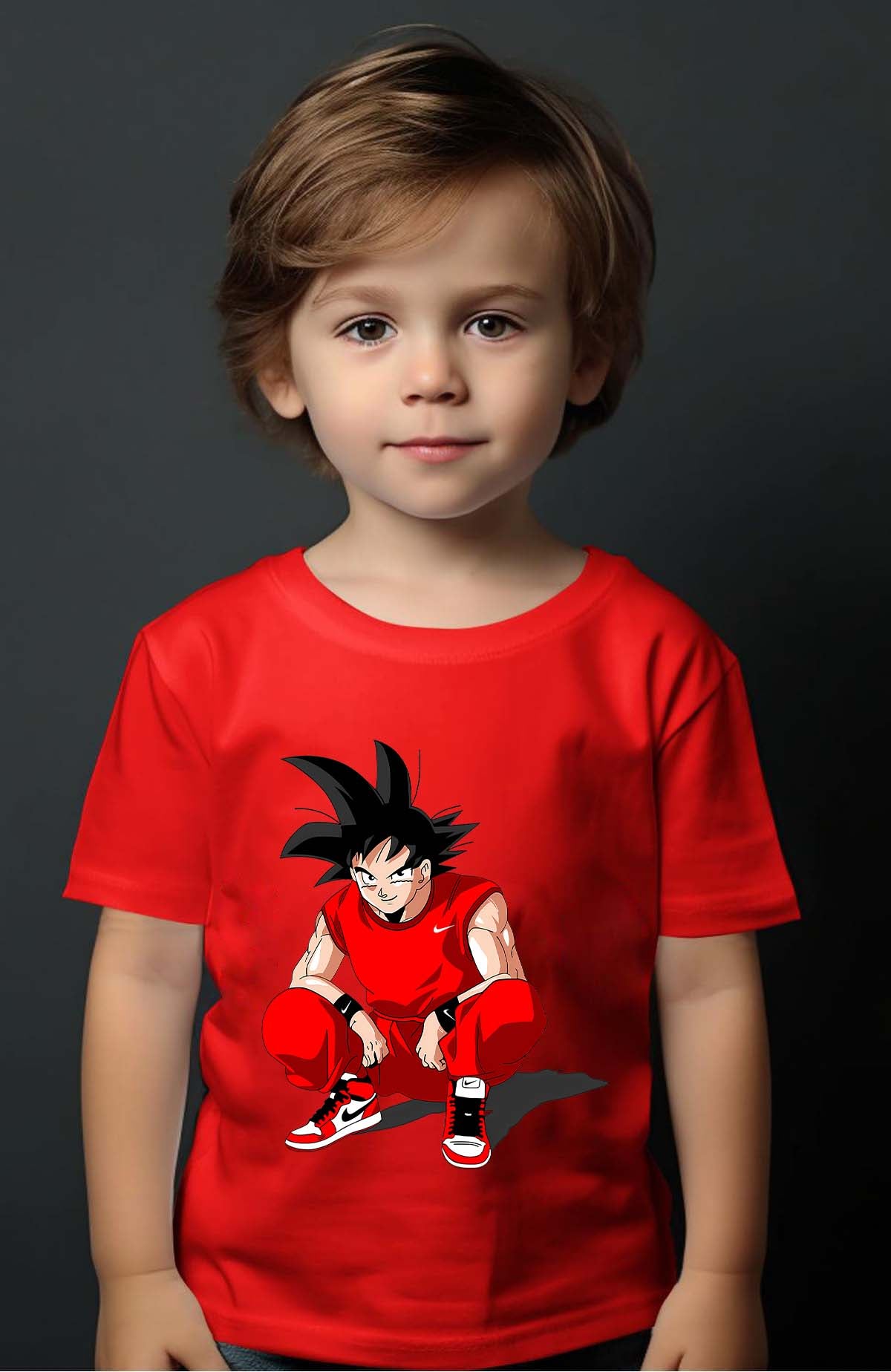 COULEUR:Rouge|T-shirt Garçon | SanGoku Sport Rouge