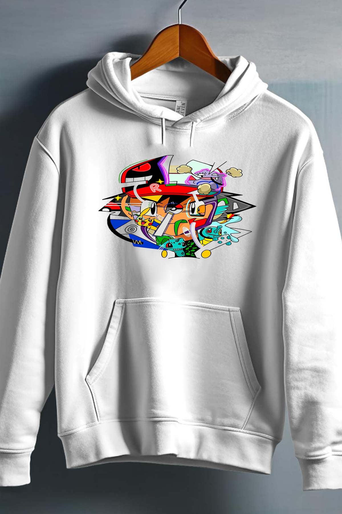 COULEUR:Blanc|Sweat Capuche Garçon | SashPop Blanc