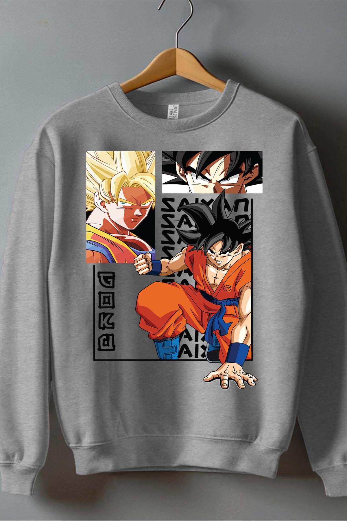 COULEUR:Gris|Sweat Col Rond Homme | Sayen Gris