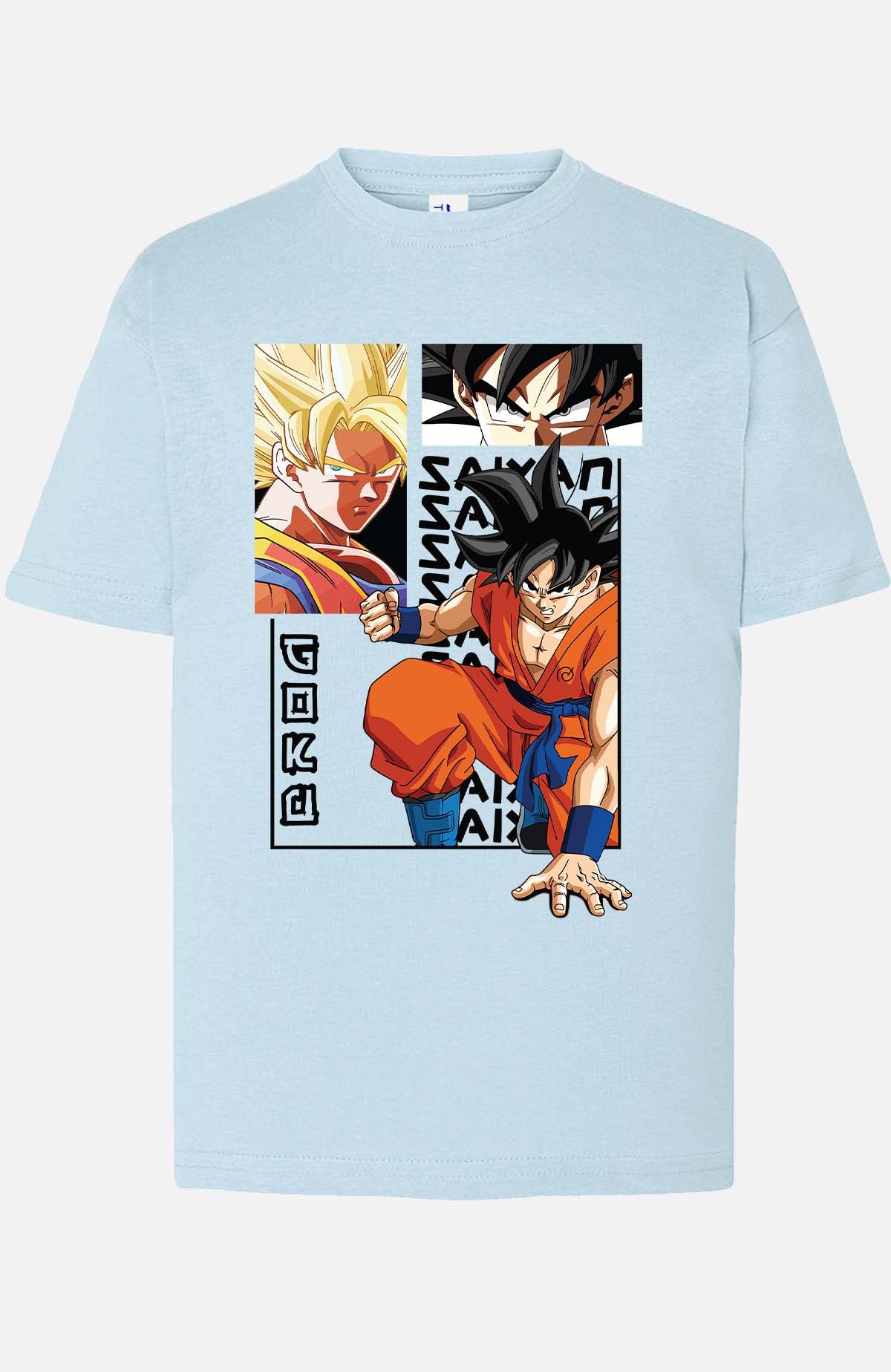 COULEUR:Bleu Ciel|T-shirt Garçon | Sayen Bleu Ciel