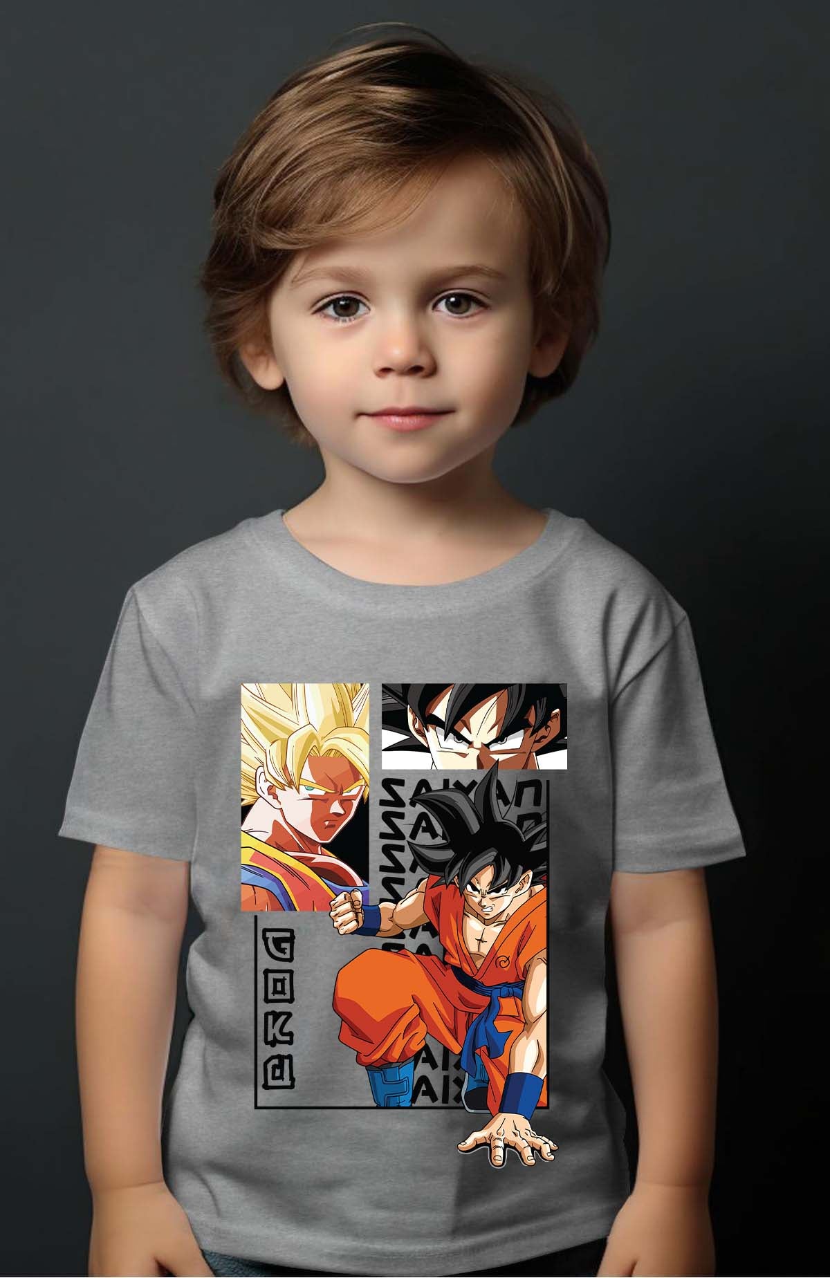 COULEUR:Gris|T-shirt Garçon | Sayen Gris