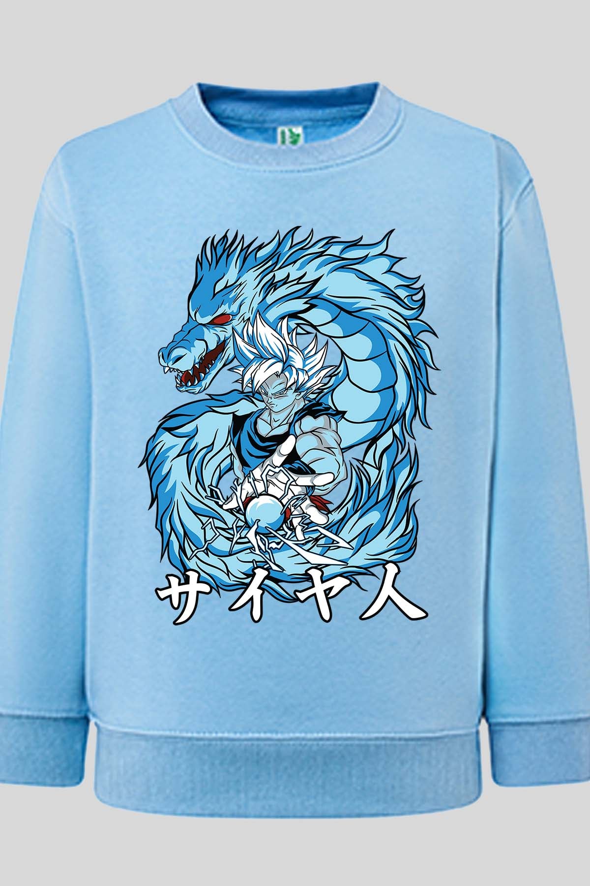 COULEUR:Bleu Ciel|Sweat Col Rond Homme | Sheron Bleu Ciel