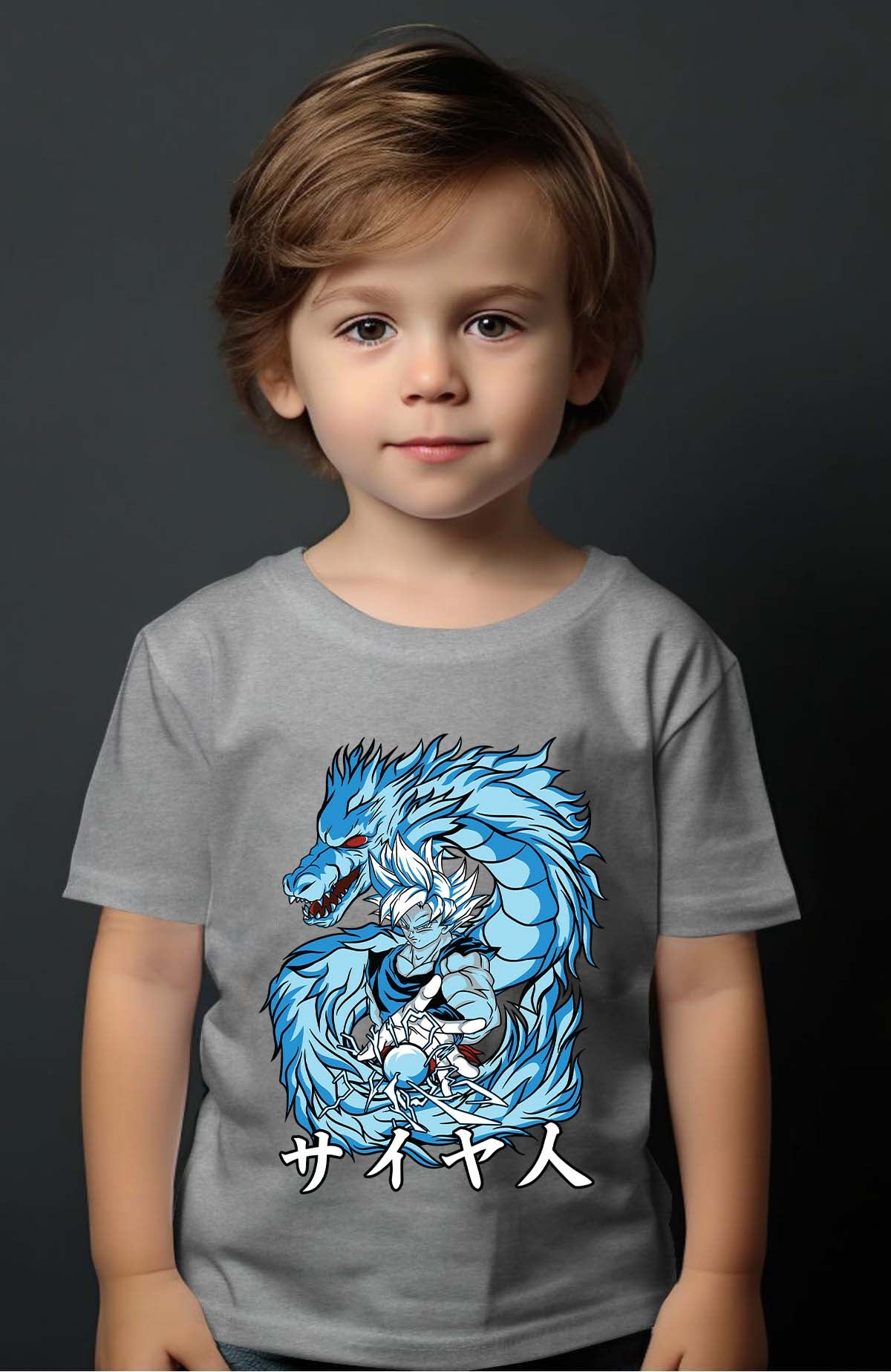 COULEUR:Gris|T-shirt Garçon | Sheron Gris