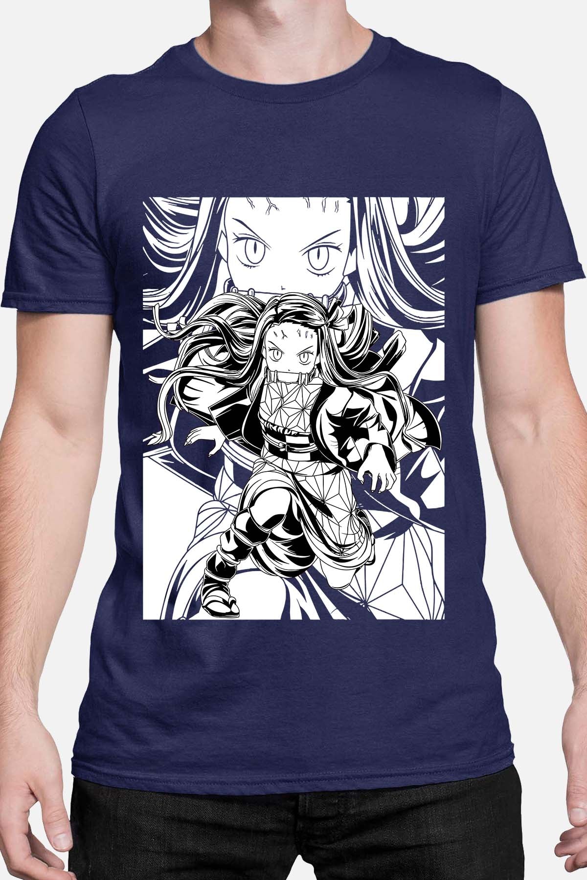 COULEUR:Marine|T-shirt Homme | Silence Nezu Marine