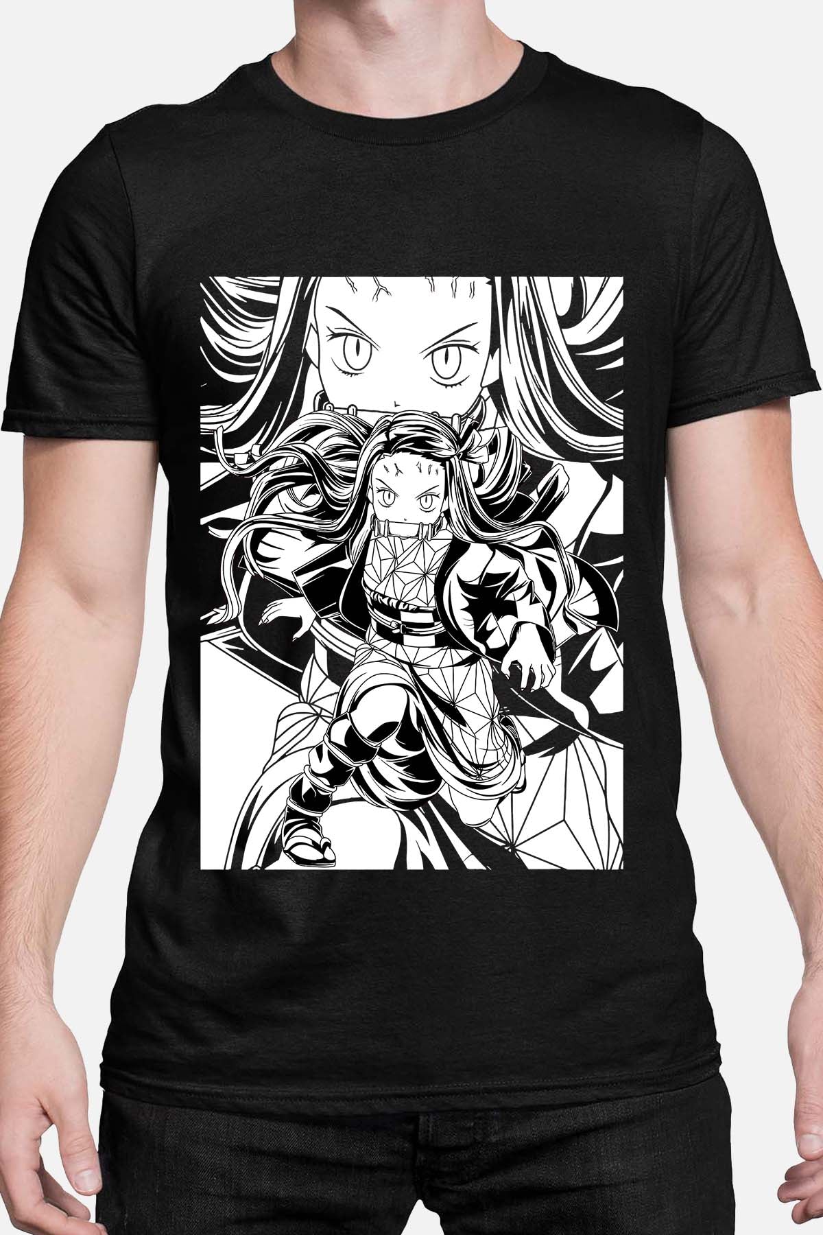 COULEUR:Noir|T-shirt Homme | Silence Nezu Noir