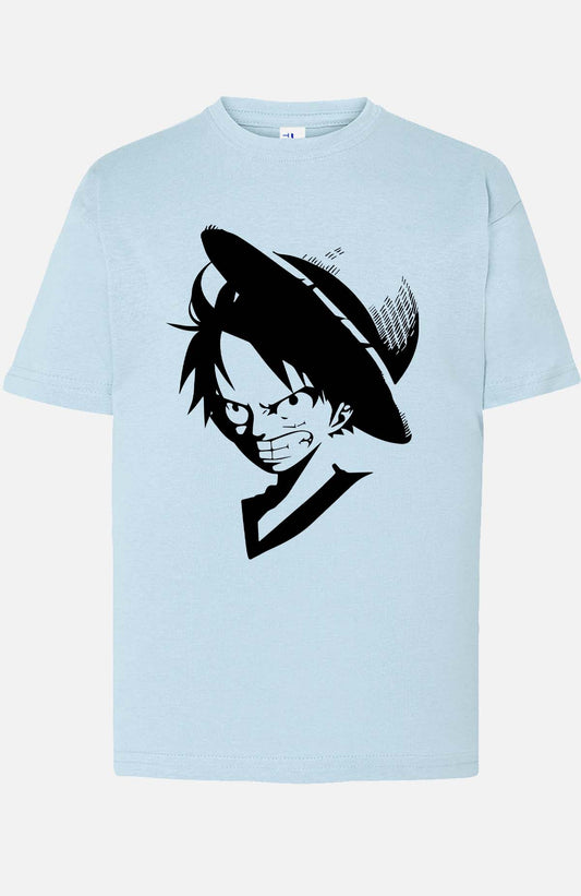 COULEUR:Bleu Ciel|T-shirt Garçon | Silhouette D Bleu Ciel