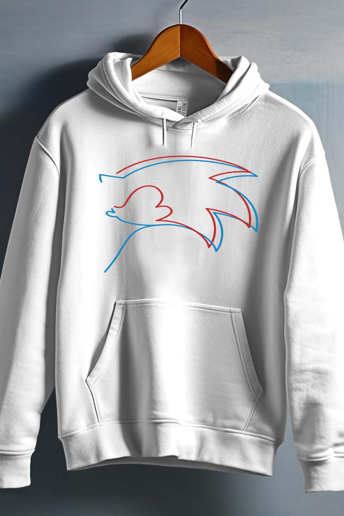 COULEUR:Blanc|Sweat Capuche Garçon | Sonic 2 light Blanc