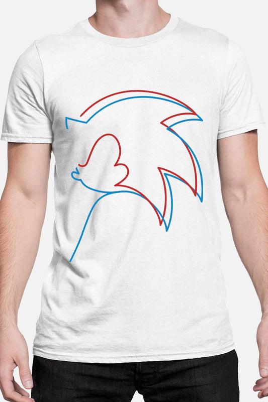 COULEUR:Blanc|T-shirt Homme | Sonic 2 light Blanc