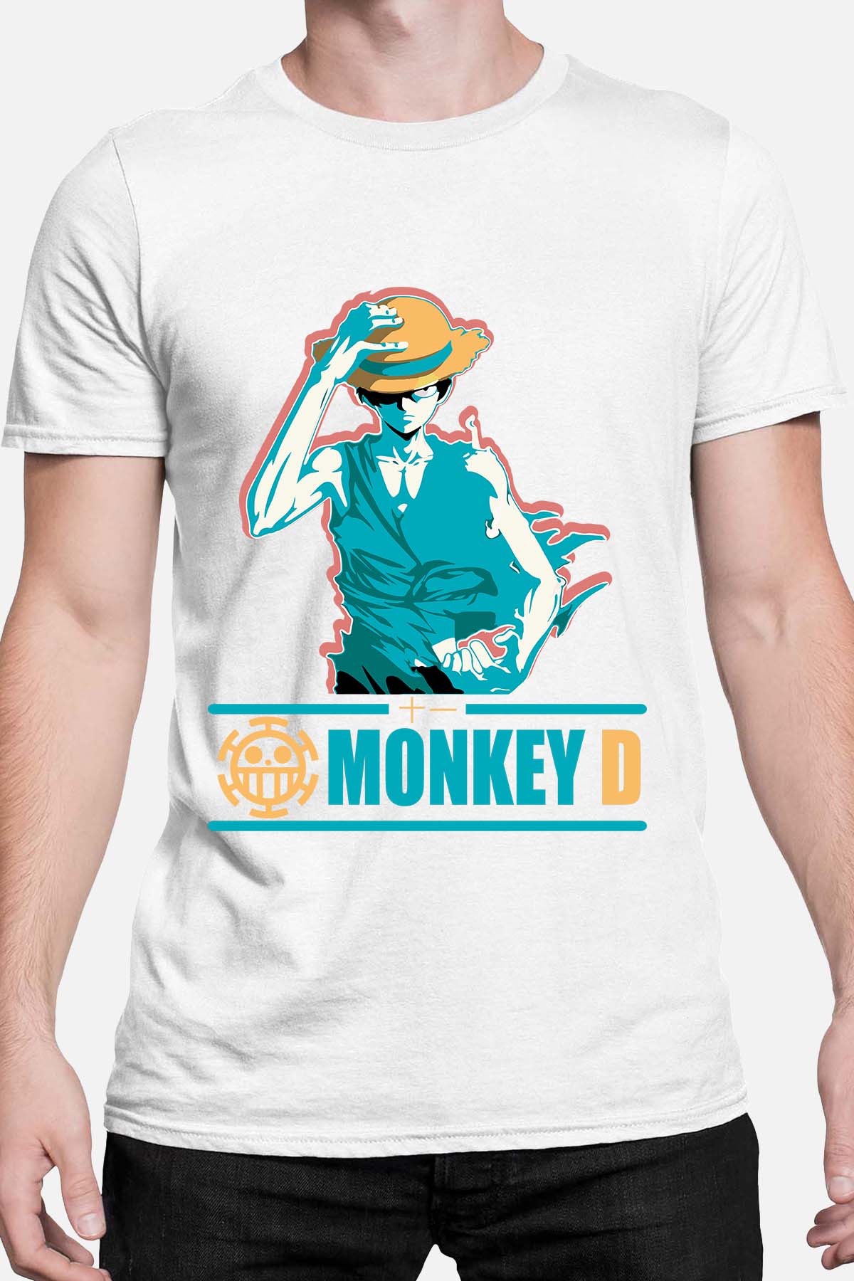 COULEUR:Blanc|T-shirt Homme | Straw Hat Blanc