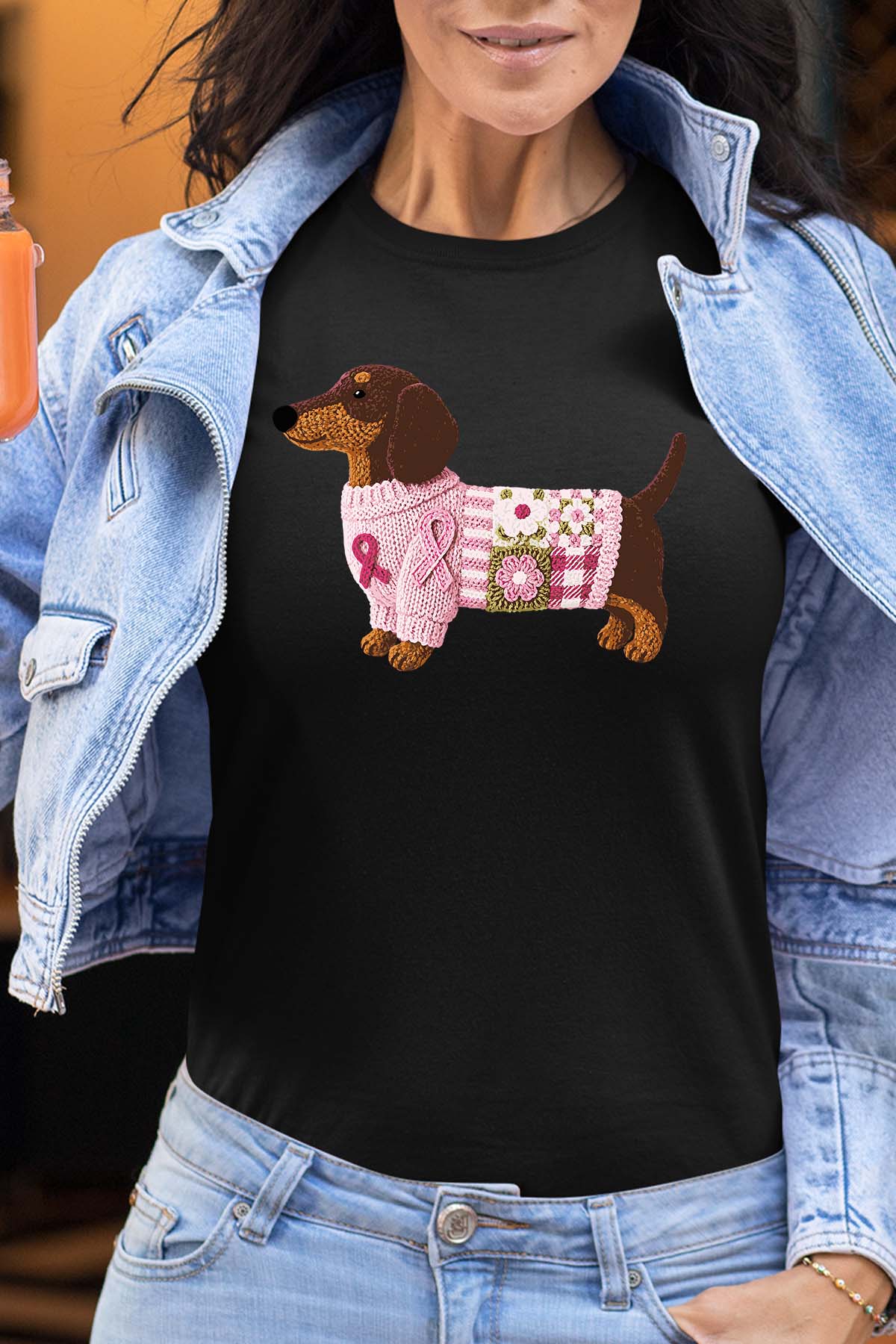 T-shirt Femme| Teckel mood
