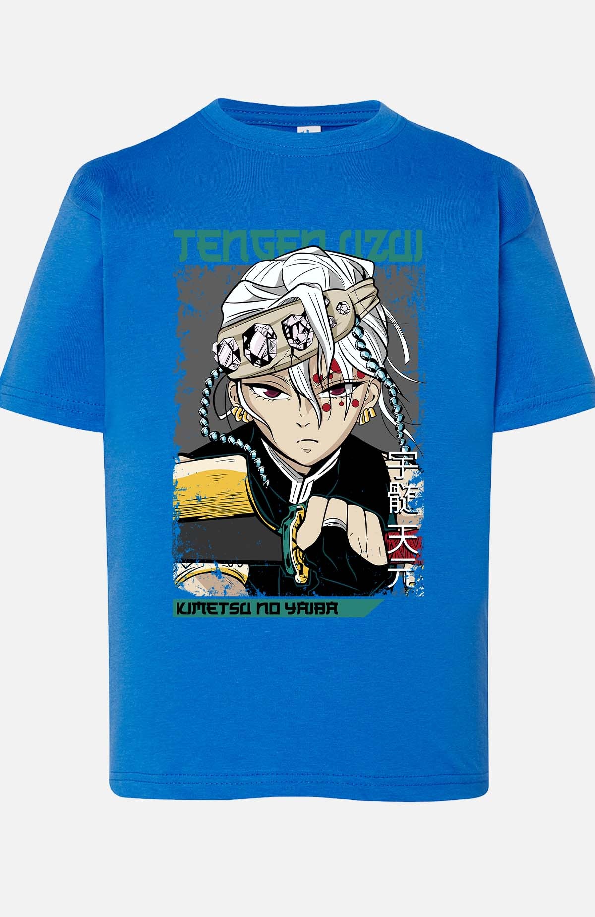 COULEUR:Bleu Roi|T-shirt Garçon | TengenUzui 02 Bleu Roi