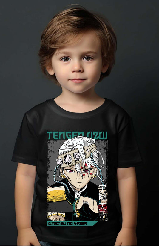 COULEUR:Noir|T-shirt Garçon | TengenUzui 02 Noir