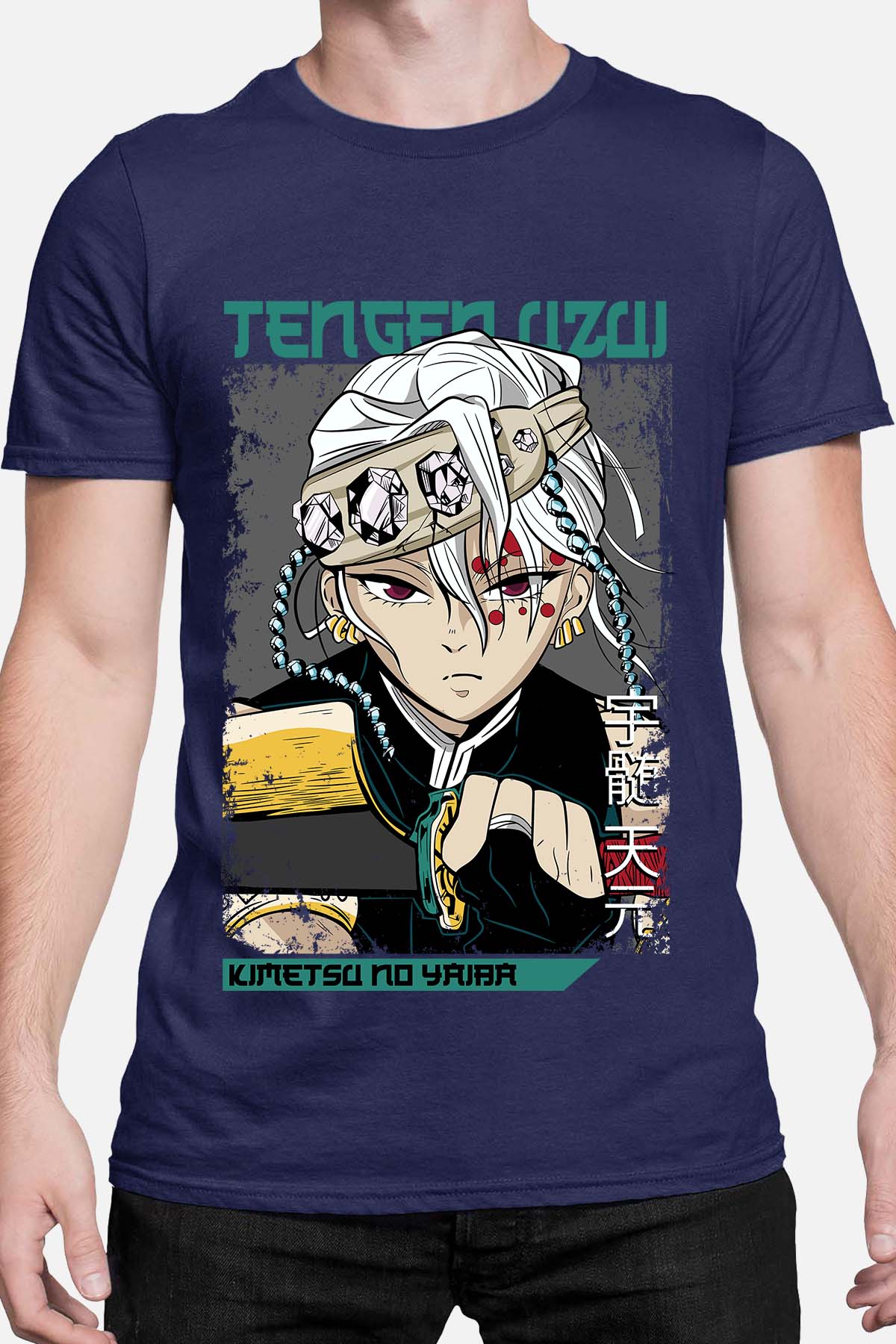 COULEUR:Marine|T-shirt Homme | TengenUzui 02 Marine
