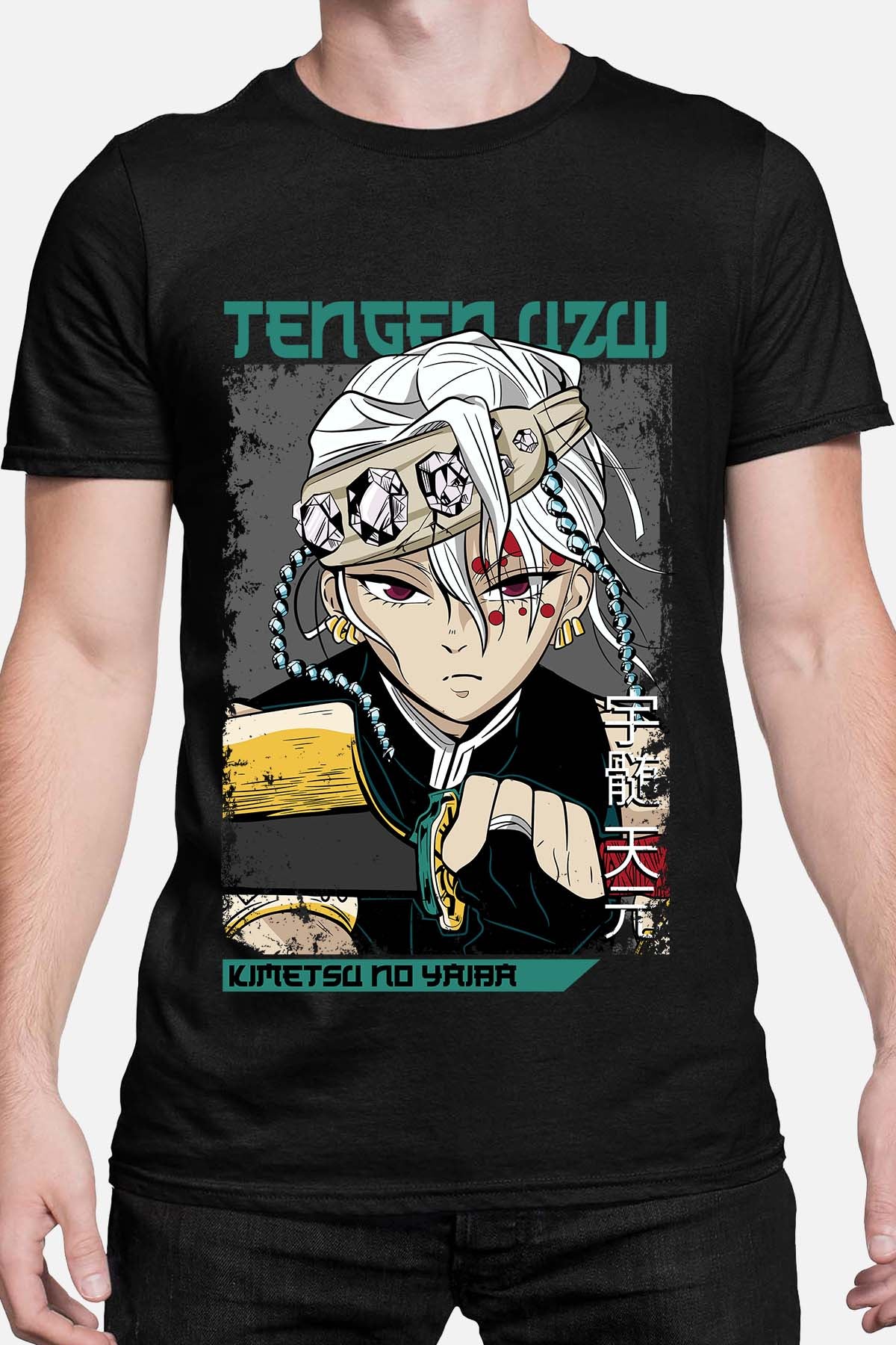 COULEUR:Noir|T-shirt Homme | TengenUzui 02 Noir