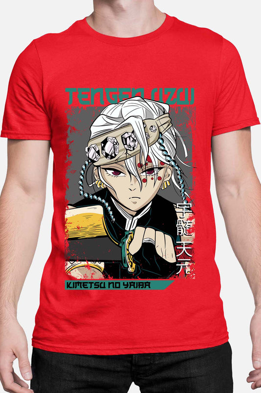 COULEUR:Rouge|T-shirt Homme | TengenUzui 02 Rouge