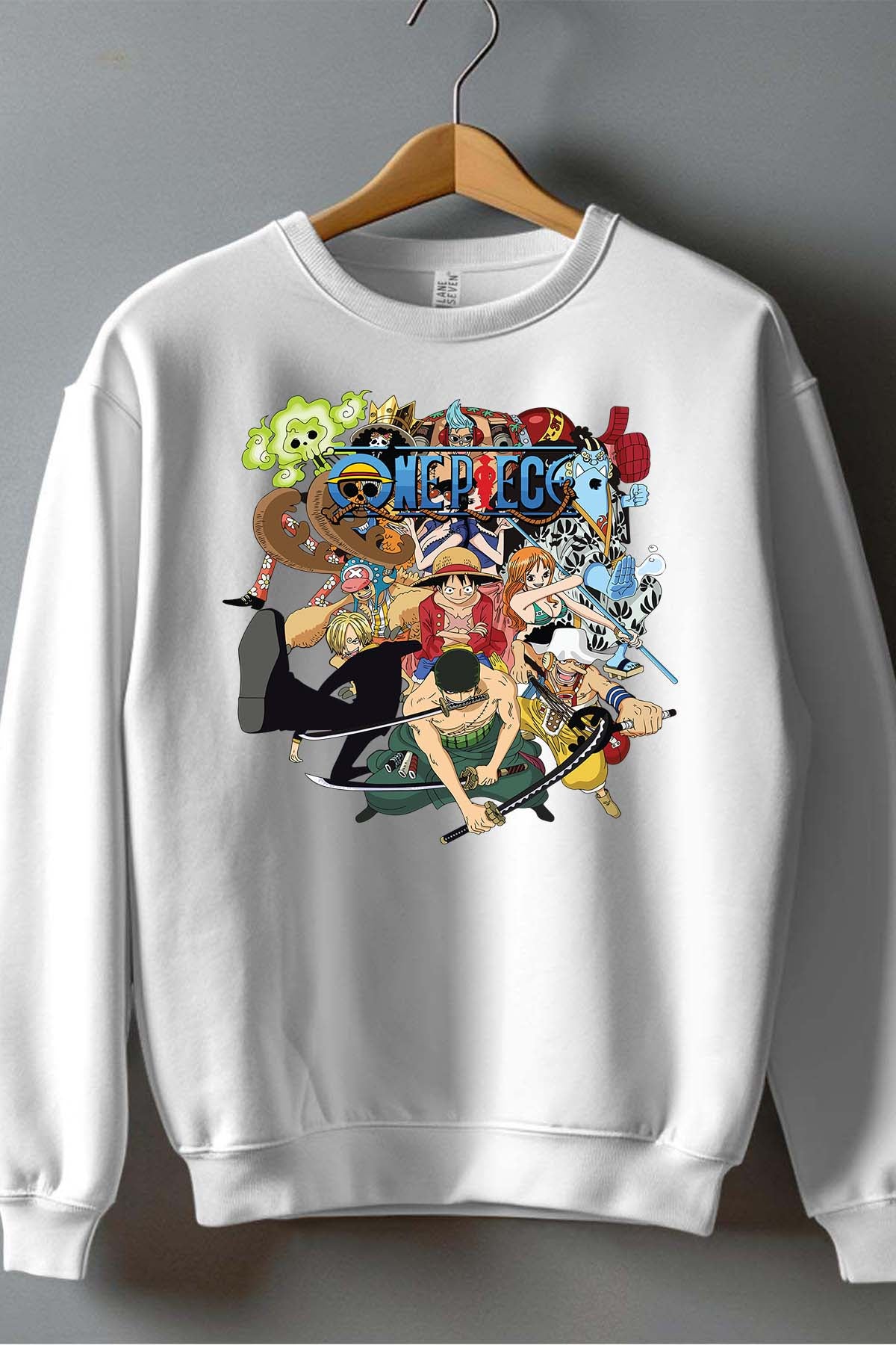 COULEUR:Blanc|Sweat Col Rond Homme | Ultimate One P Blanc