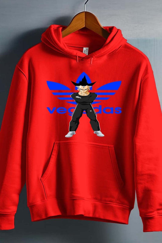 COULEUR:Rouge|Sweat Capuche Homme | Vegeta adidas Rouge