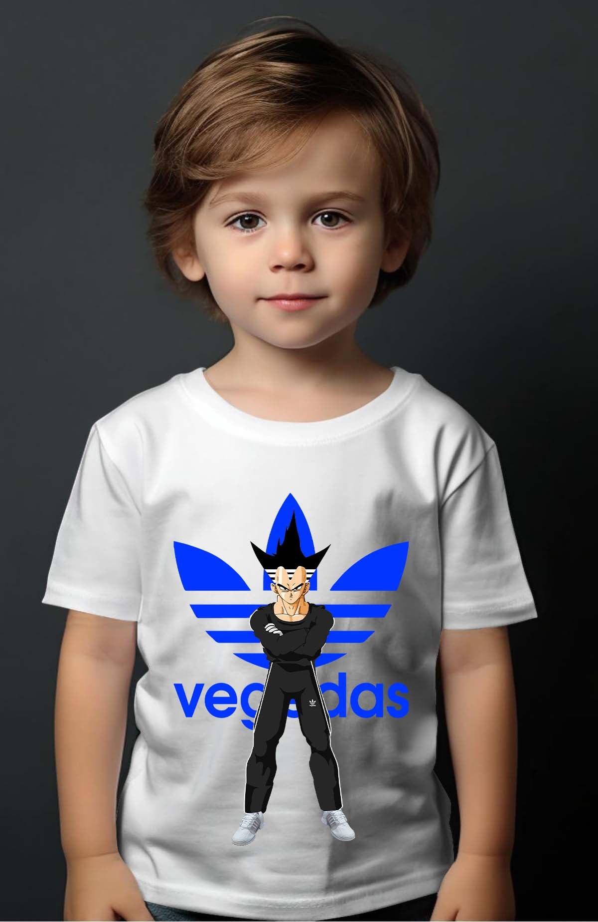 COULEUR:Blanc|T-shirt Garçon | Vegeta adidas Blanc