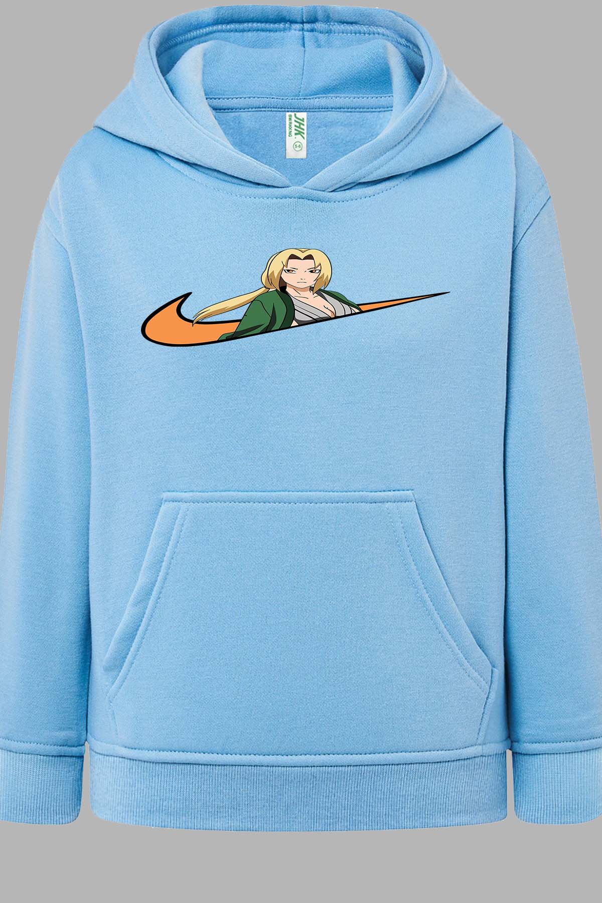 COULEUR:Bleu Ciel|Sweat Capuche Homme | Vigule fille Naruto Bleu Ciel