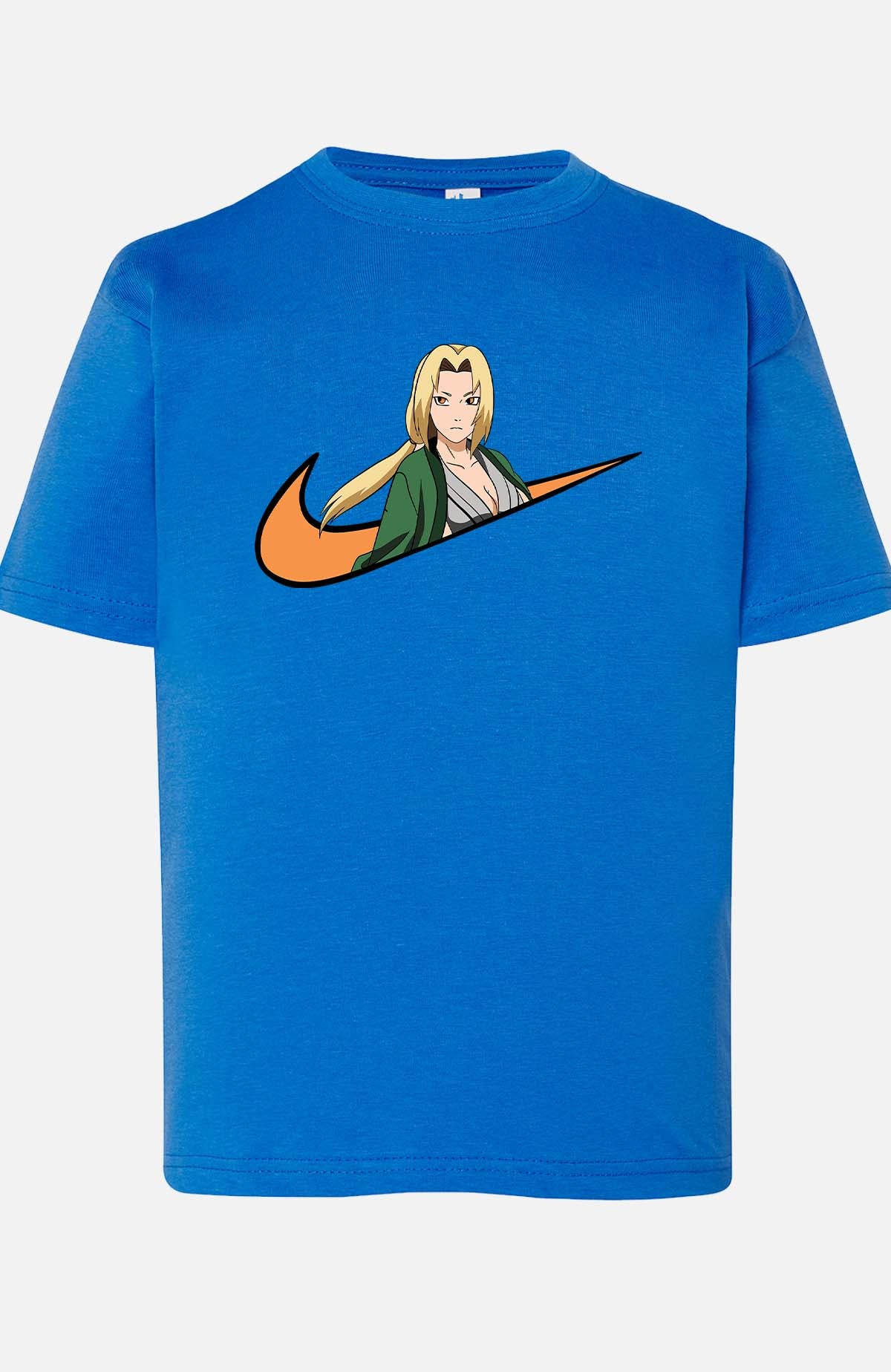 COULEUR:Bleu Roi|T-shirt Garçon | Vigule fille Naruto Bleu Roi