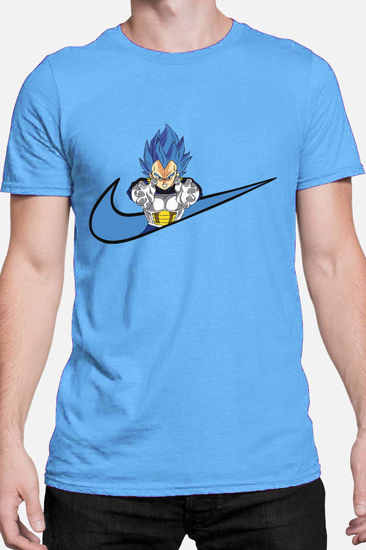COULEUR:Bleu Ciel|T-shirt Homme | Virgule vegeta 210 Bleu Ciel