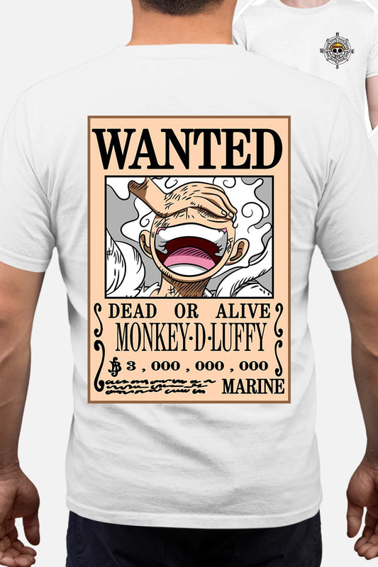 COULEUR:Blanc|T-shirt Homme | Wanted LUFFY GEAR Blanc
