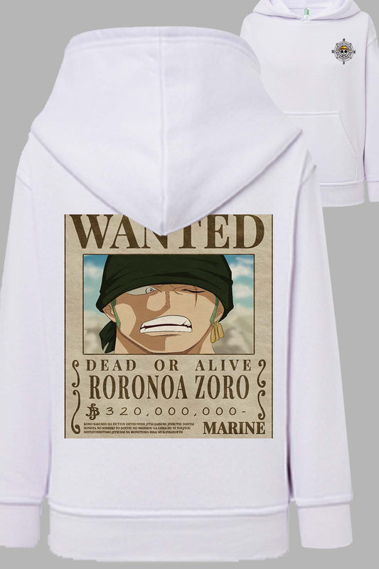 COULEUR:Blanc|Sweat Capuche Homme | Wanted Roro Roro Blanc
