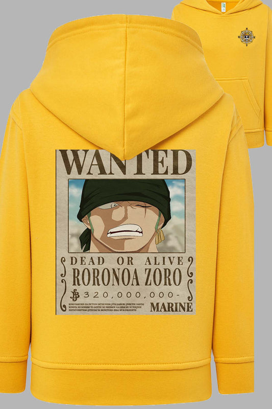 COULEUR:Jaune|Sweat Capuche Homme | Wanted Roro Roro Jaune