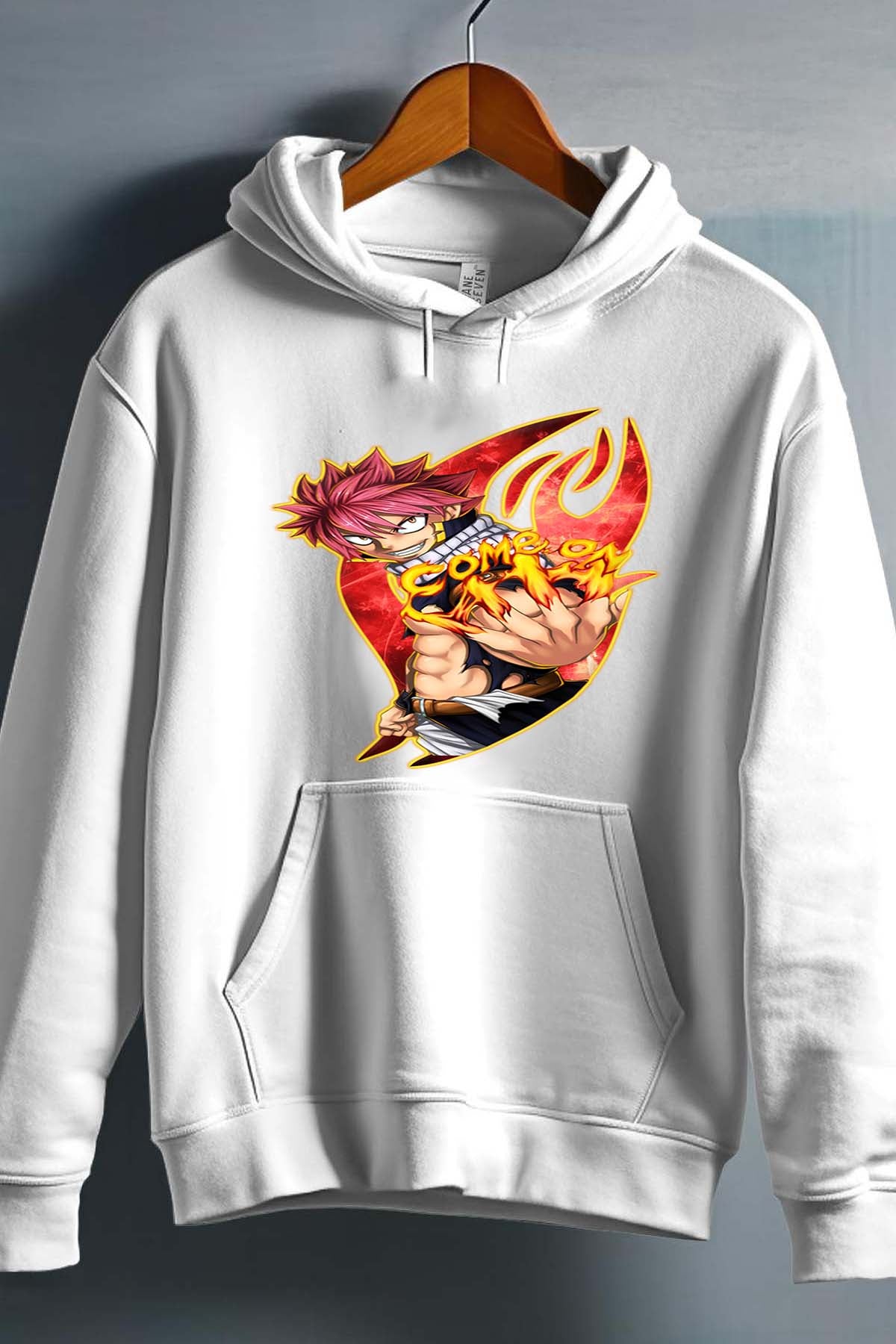COULEUR:Blanc|Sweat Capuche Garçon | adem Fary Blanc