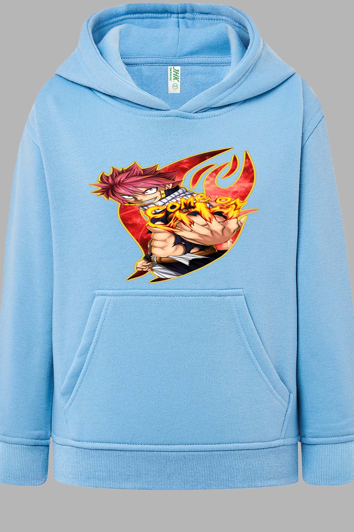 COULEUR:Bleu Ciel|Sweat Capuche Garçon | adem Fary Bleu Ciel