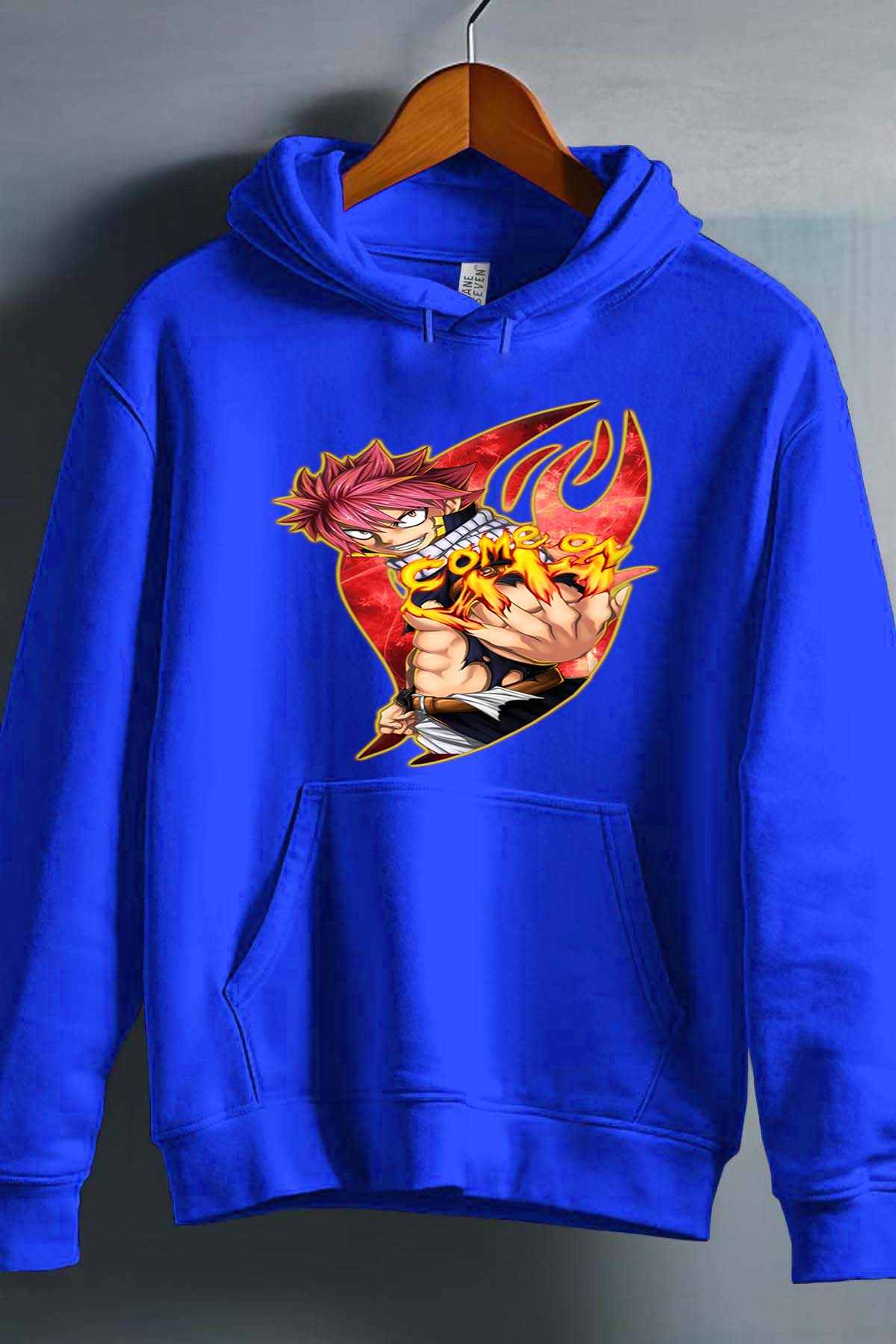 COULEUR:Bleu Roi|Sweat Capuche Garçon | adem Fary Bleu Roi