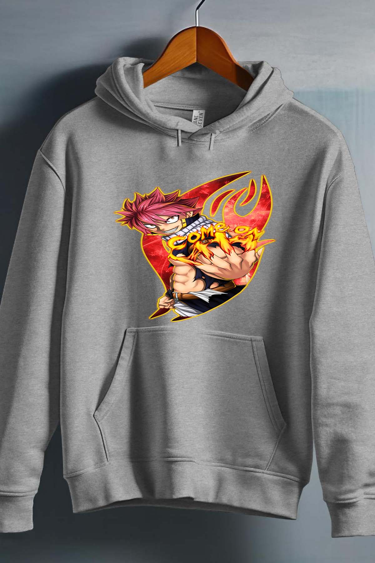 COULEUR:Gris|Sweat Capuche Garçon | adem Fary Gris