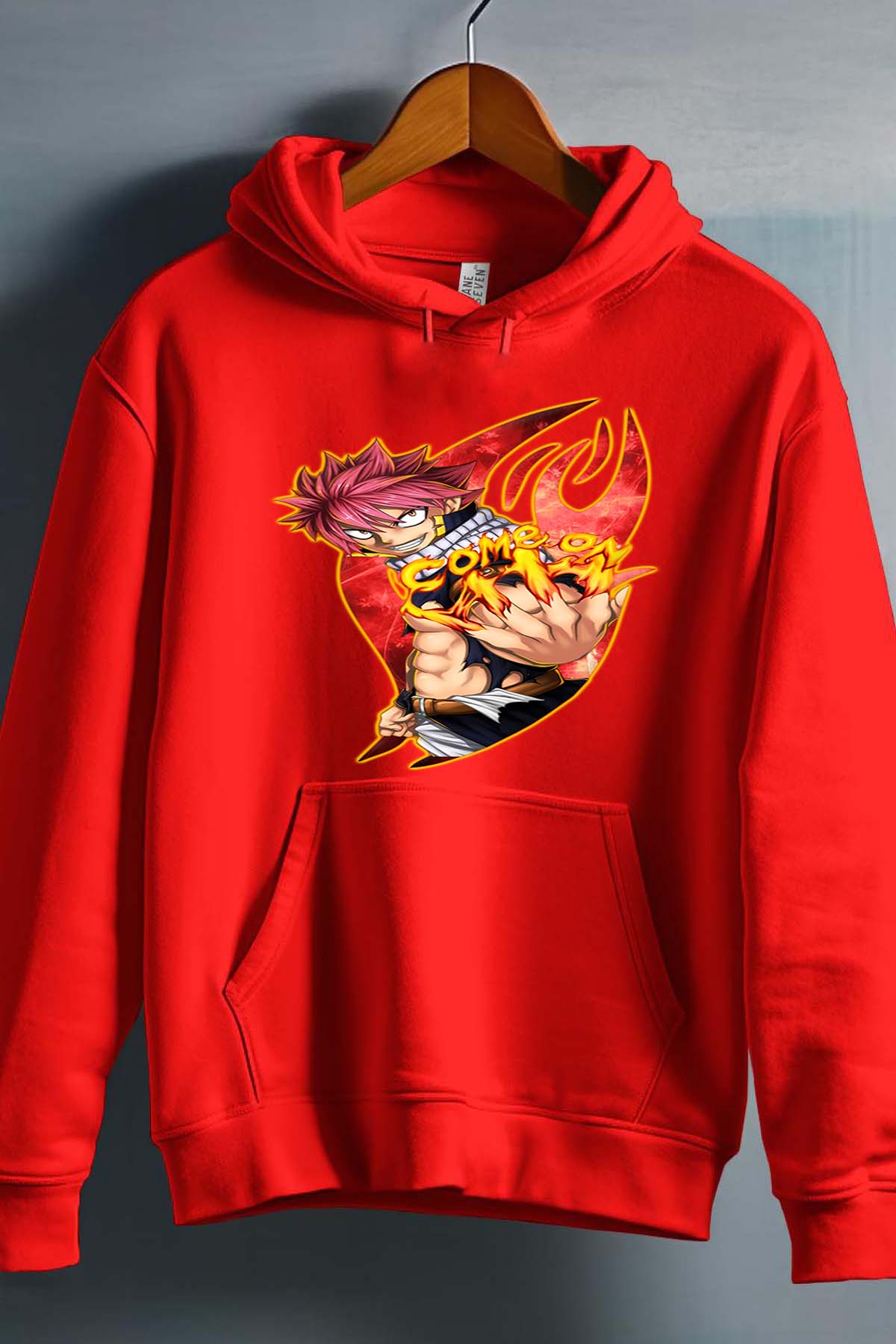 COULEUR:Rouge|Sweat Capuche Garçon | adem Fary Rouge