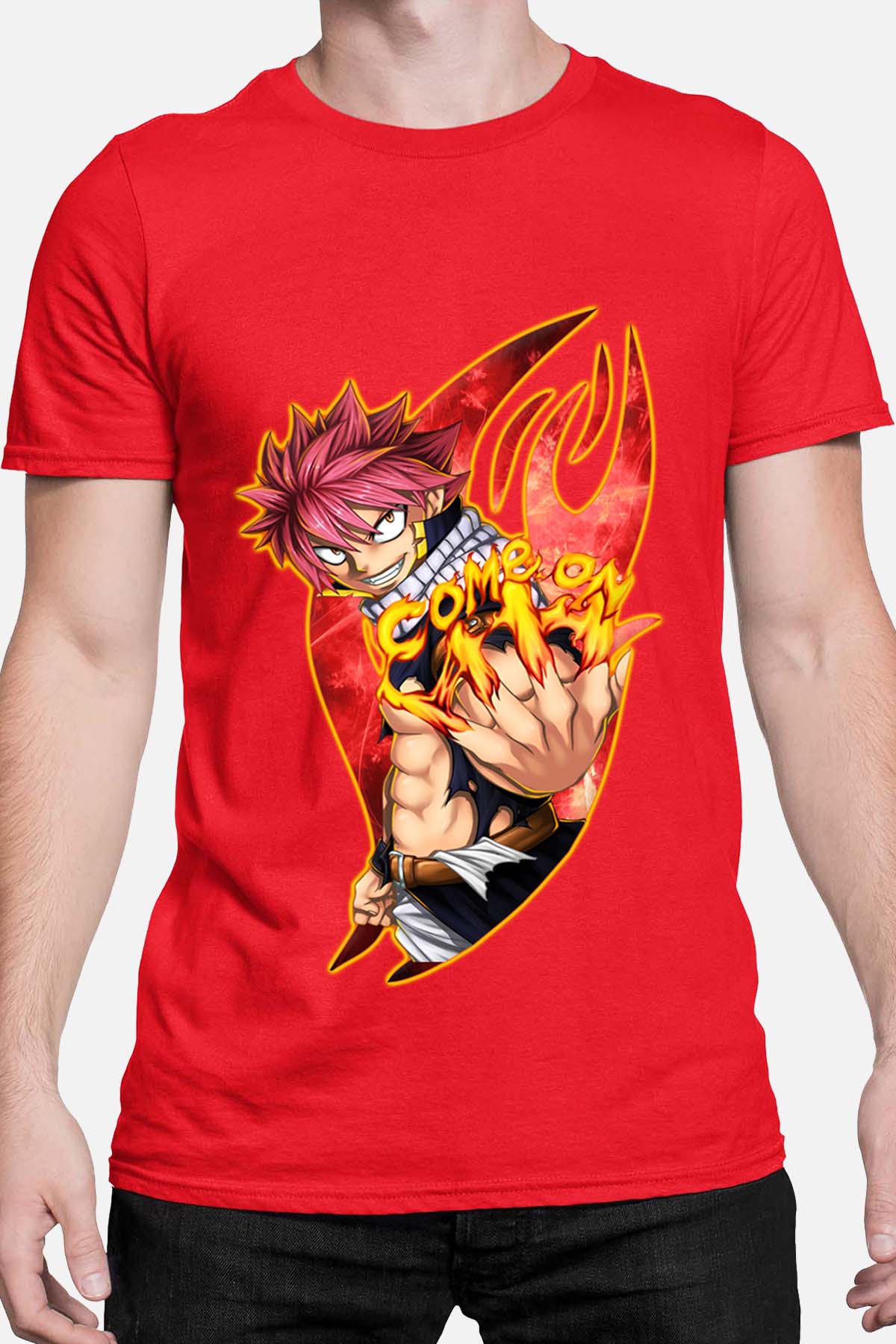COULEUR:Rouge|T-shirt Homme | adem Fary Rouge