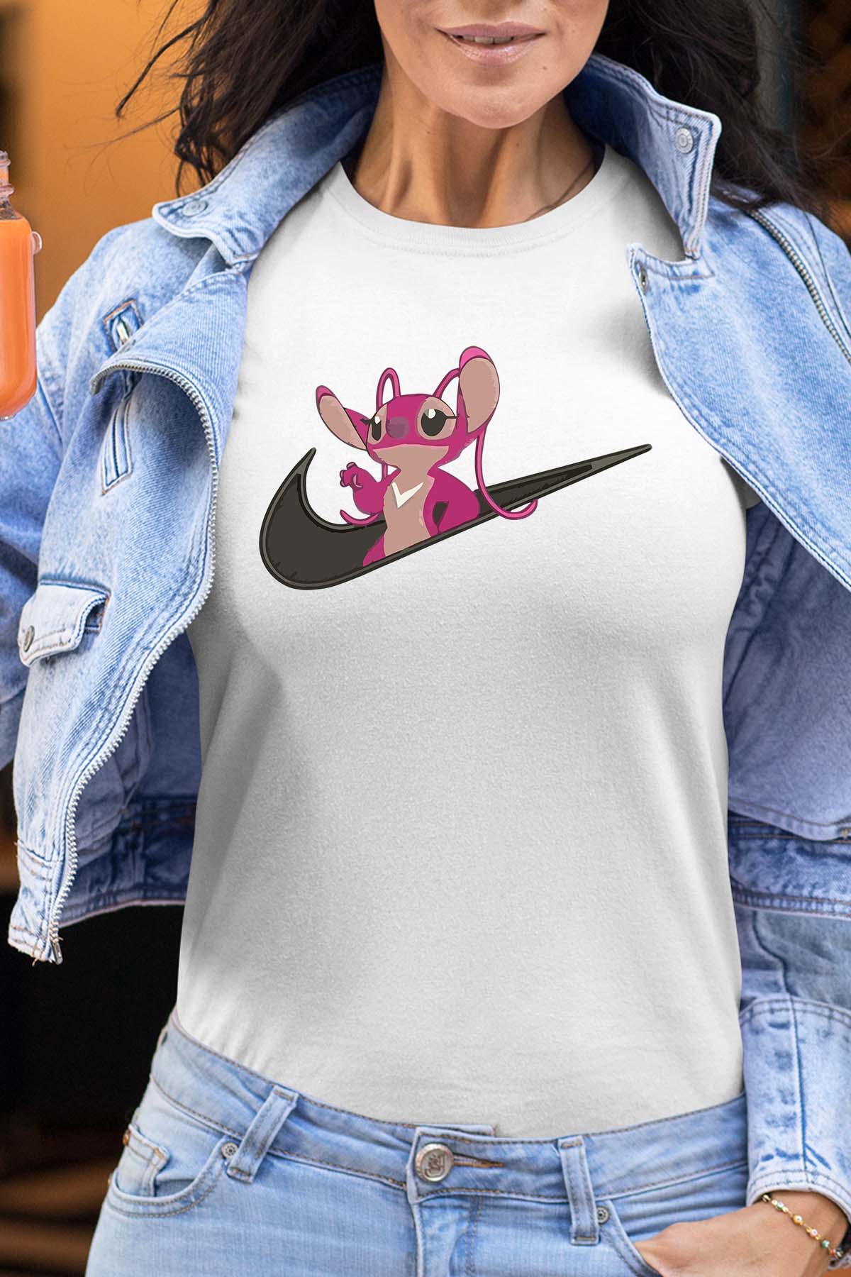 COULEUR:Blanc|T-shirt Femme | angel nike Blanc
