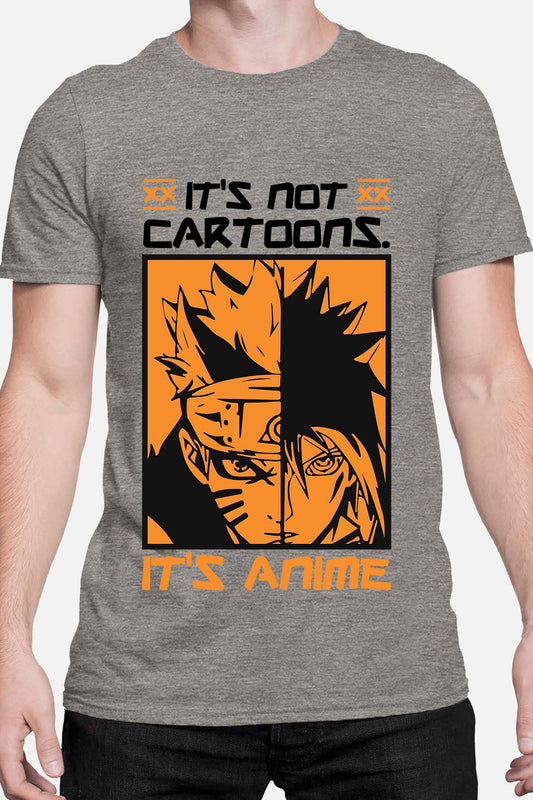 COULEUR:Gris|T-shirt Homme | anime naruto NOIR Gris